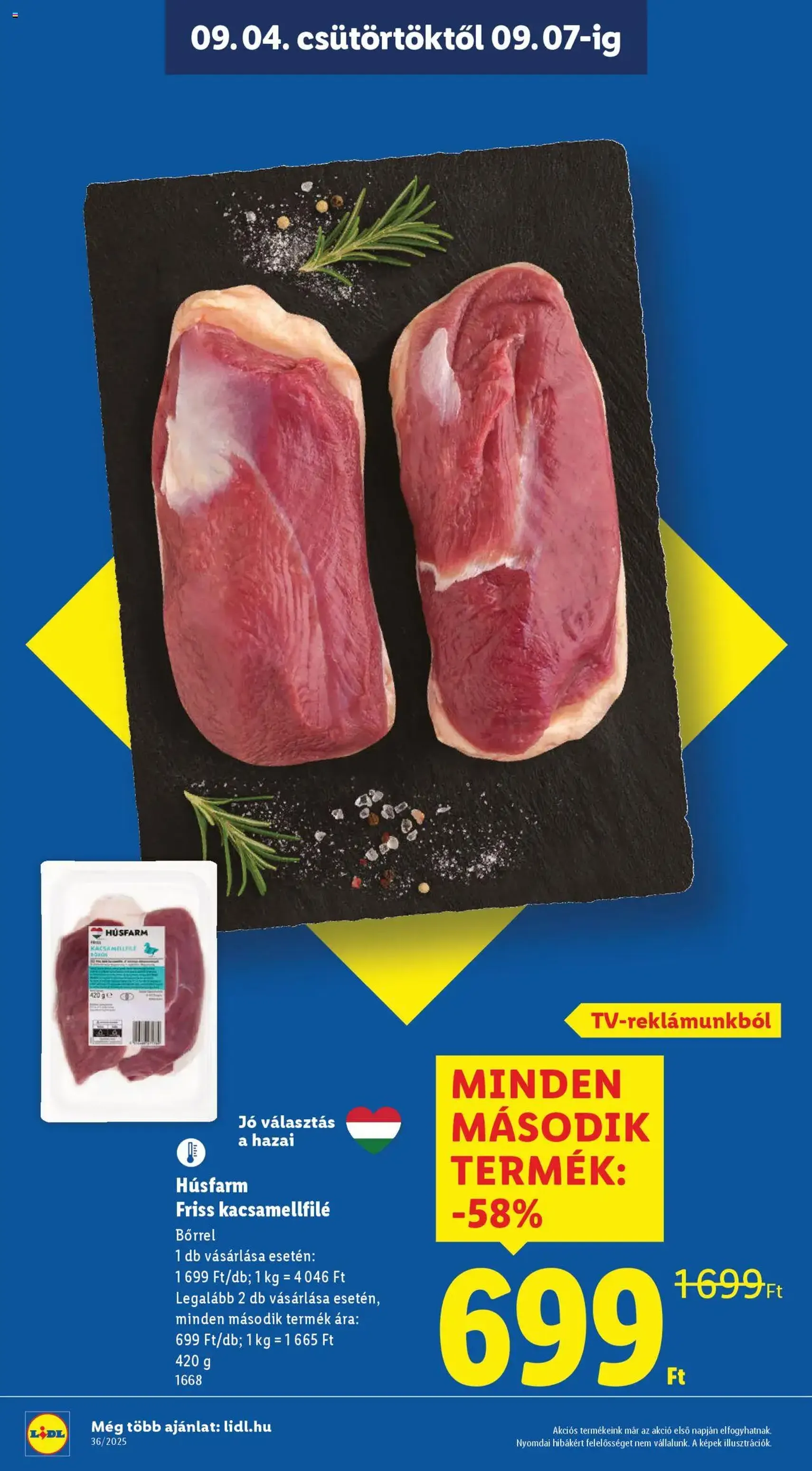 Lidl Akciós újság - 2025.09.04. érvényes szórólap 2 oldal 70 oldalból Lidl Akciós újság - 2025.09.04. érvényes szórólap 2 oldal 70 oldalból