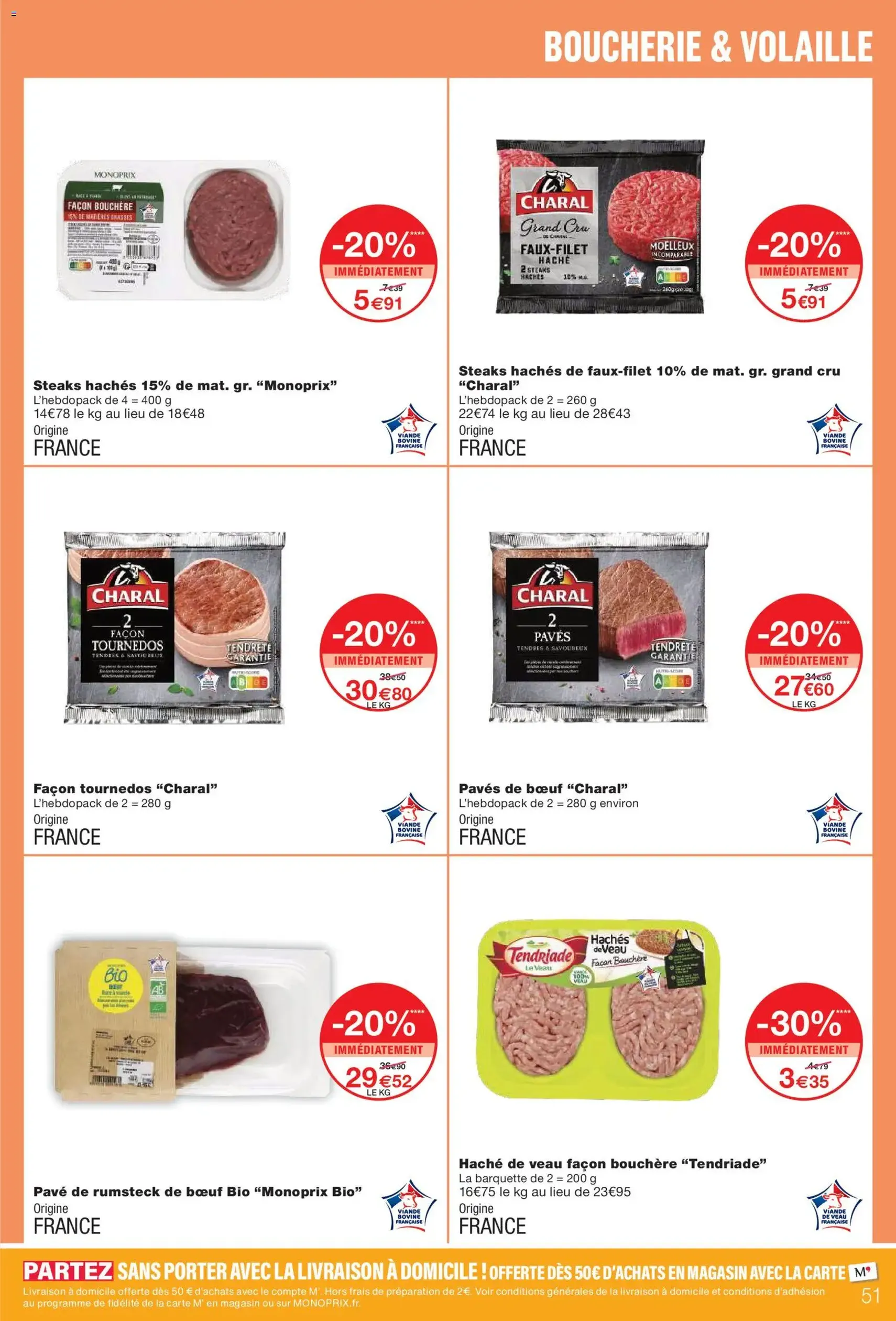 Monoprix catalogue - brochure valable à partir du 24/03/2026, page 51 sur 66