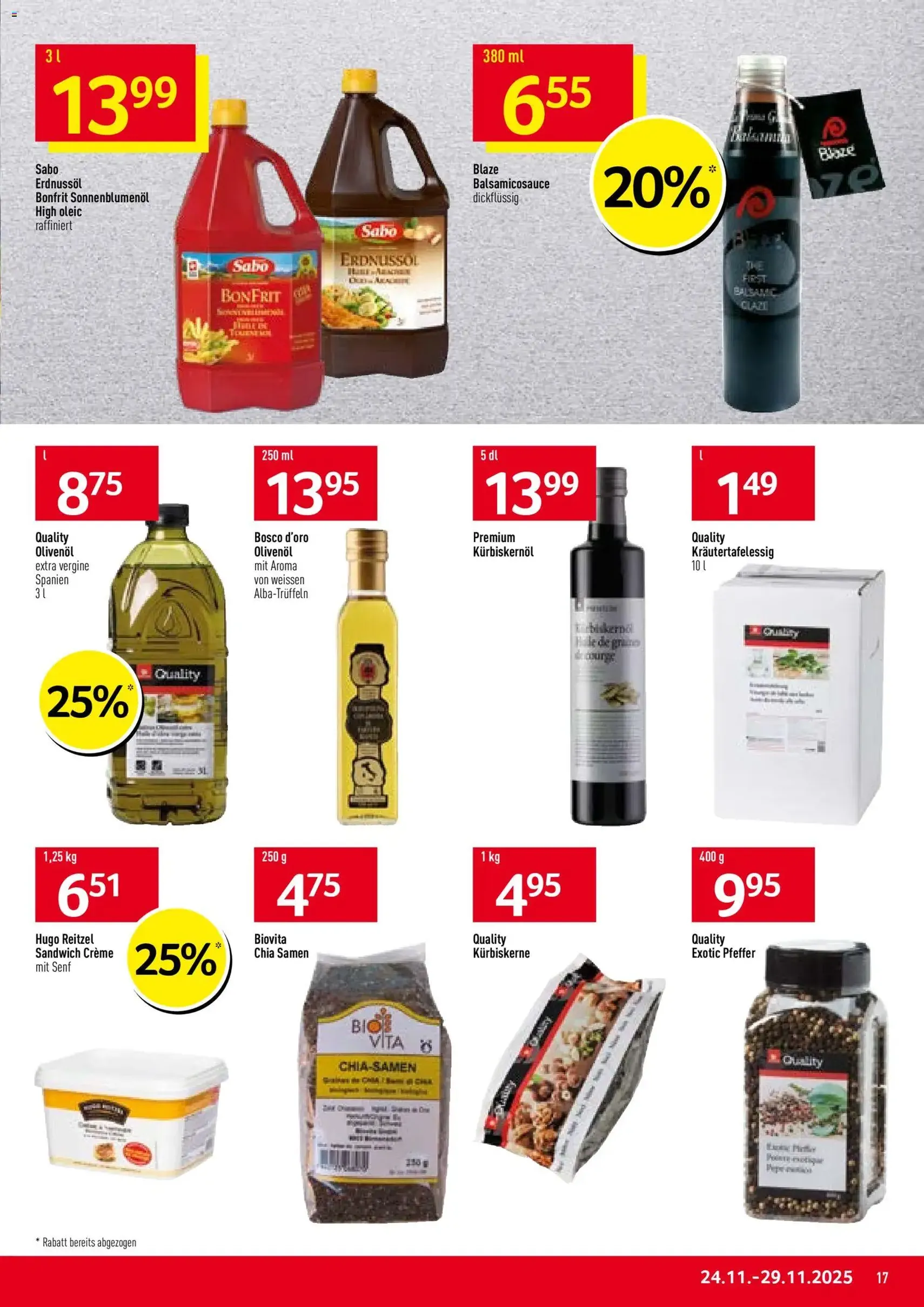 Prodega Aktionen - Gültiger Prospekt ab 24.11.2025, Seite 17 von insgesamt 40