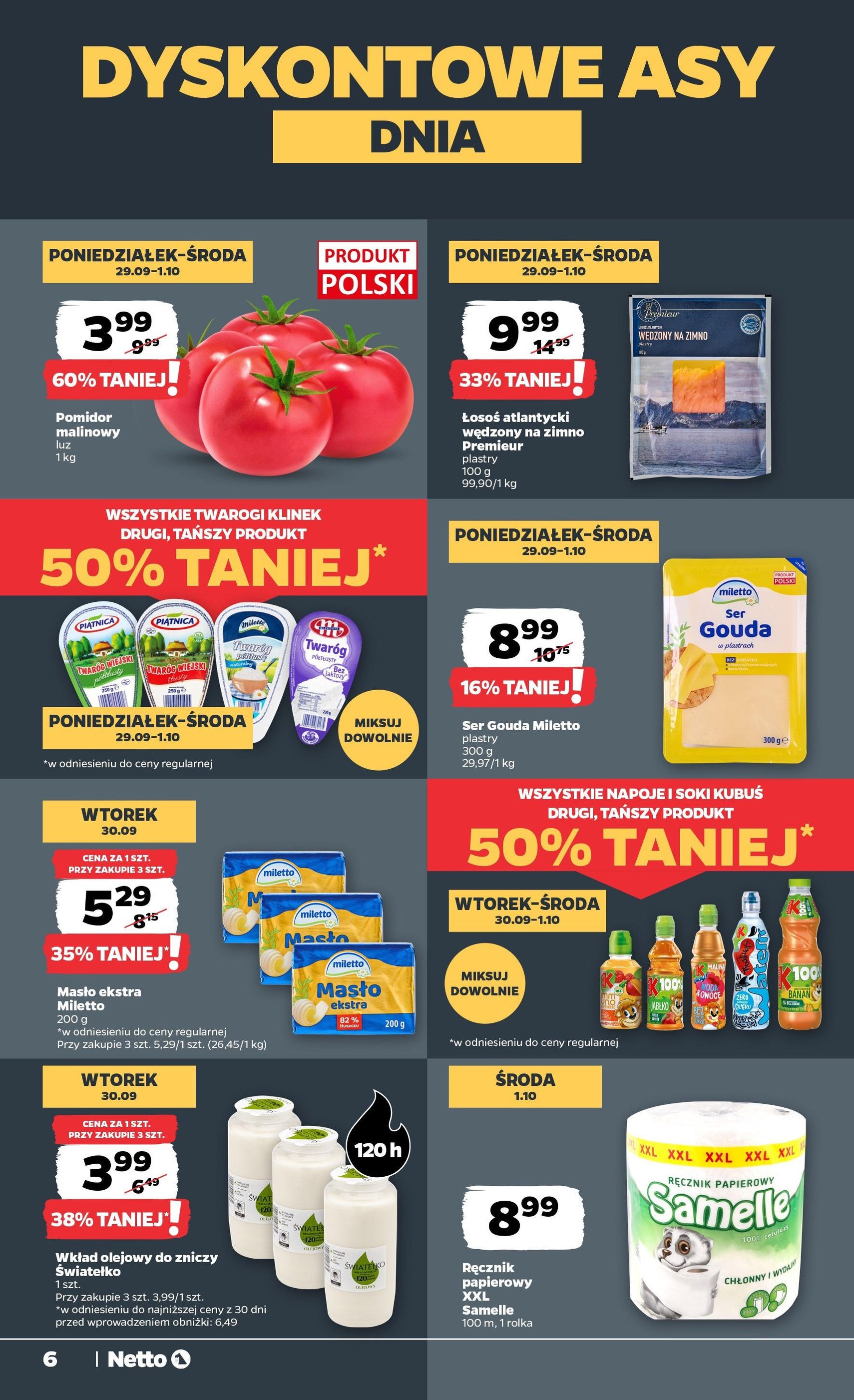 Netto gazetka - Spożywcza - ważny gazetka od 29.09.2025 strona 6 z 31 Netto gazetka - Spożywcza - ważny gazetka od 29.09.2025 strona 6 z 31