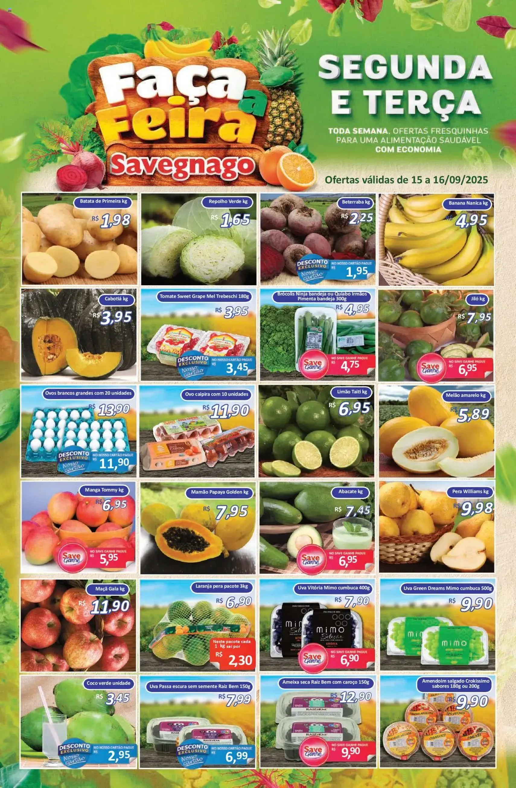 Savegnago - Ofertas da semana - folheto válido a partir de 15/09/2025 página 1 de 2