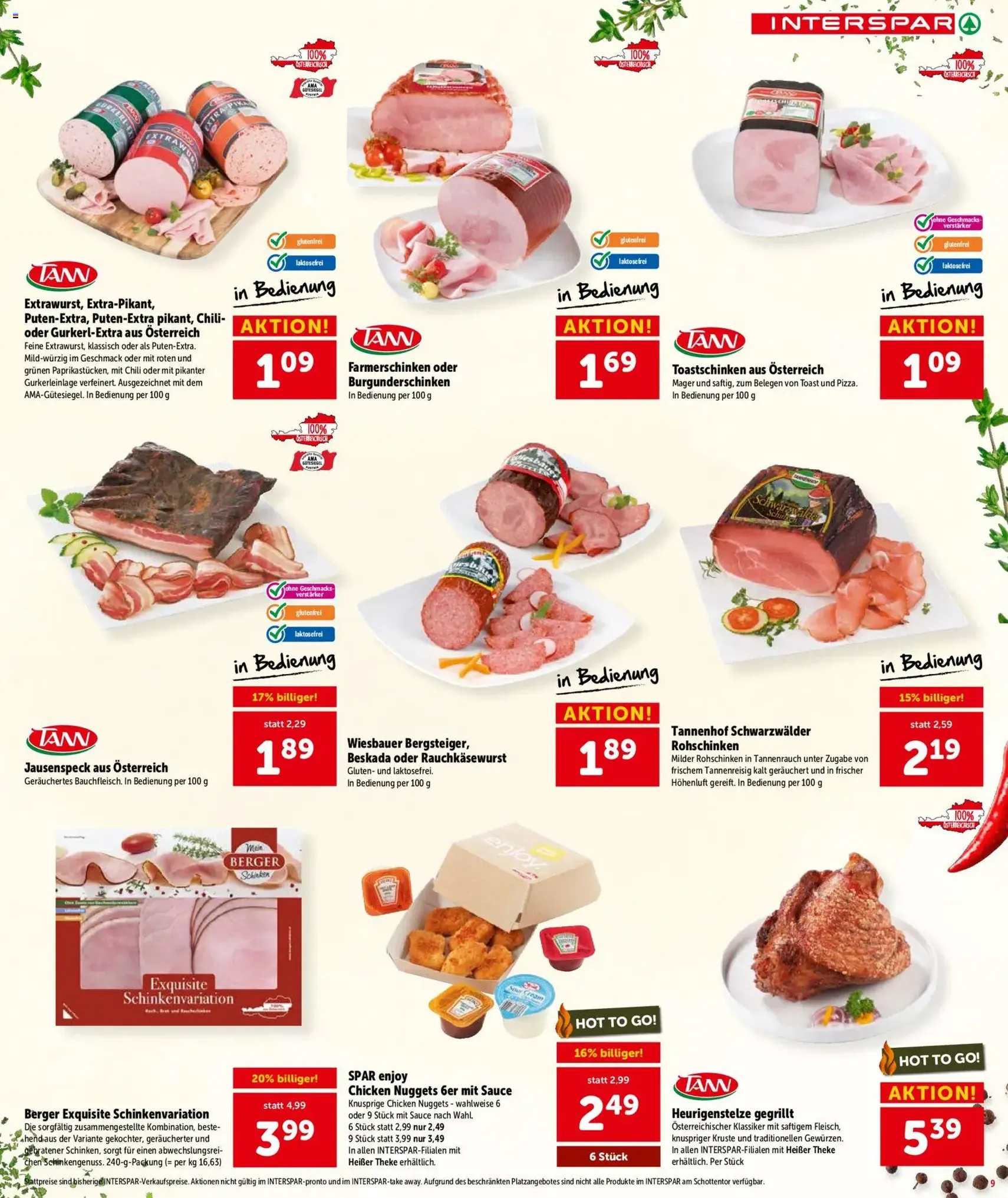 Interspar Flugblatt - Gültiger Prospekt ab 24.09.2026, Seite 9 von insgesamt 24
