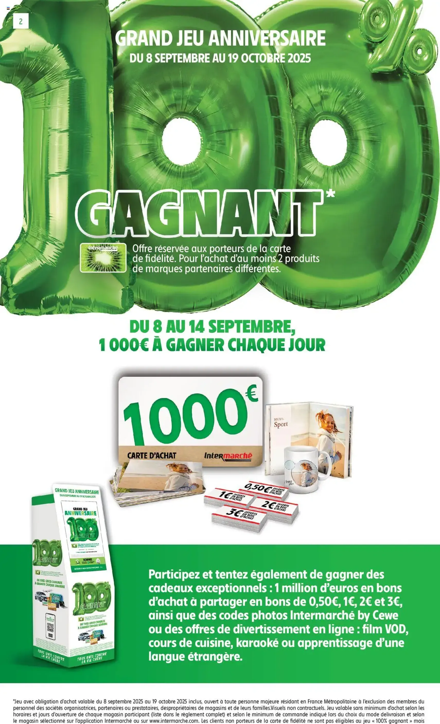 Intermarché - C'est le très gros anniversaire - brochure valable à partir du 09/09/2025, page 2 sur 36 Intermarché - C'est le très gros anniversaire - brochure valable à partir du 09/09/2025, page 2 sur 36