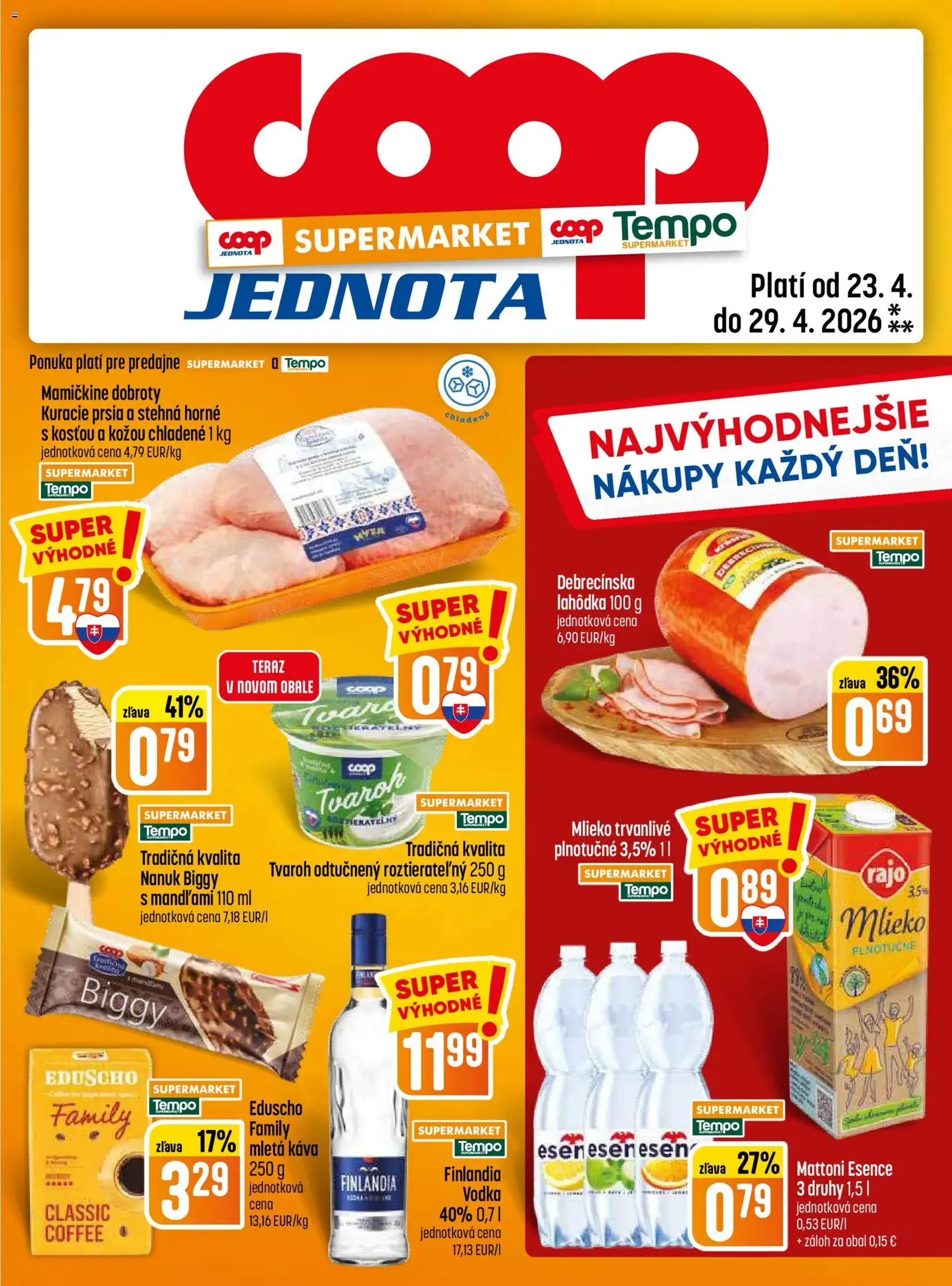 COOP Jednota leták - platný leták od 23.04.2026 strana 13 z 28