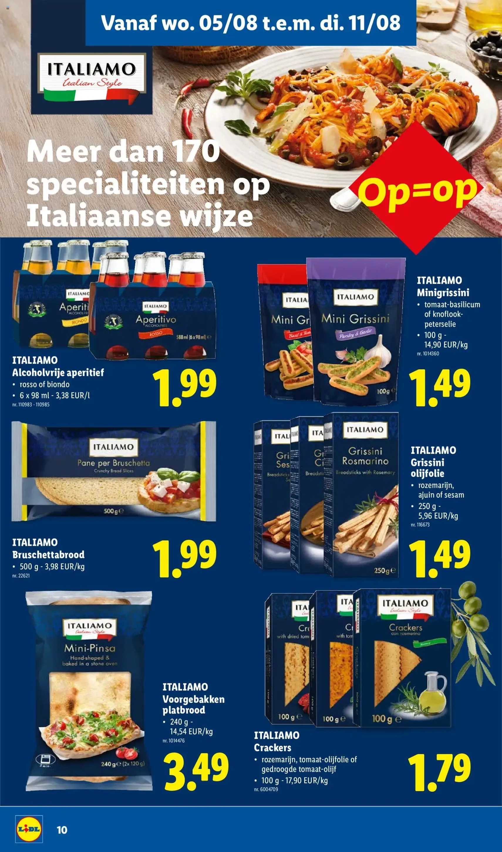 Lidl Folder week 32 - geldige folder vanaf 03/08/2026 pagina 10 van 32