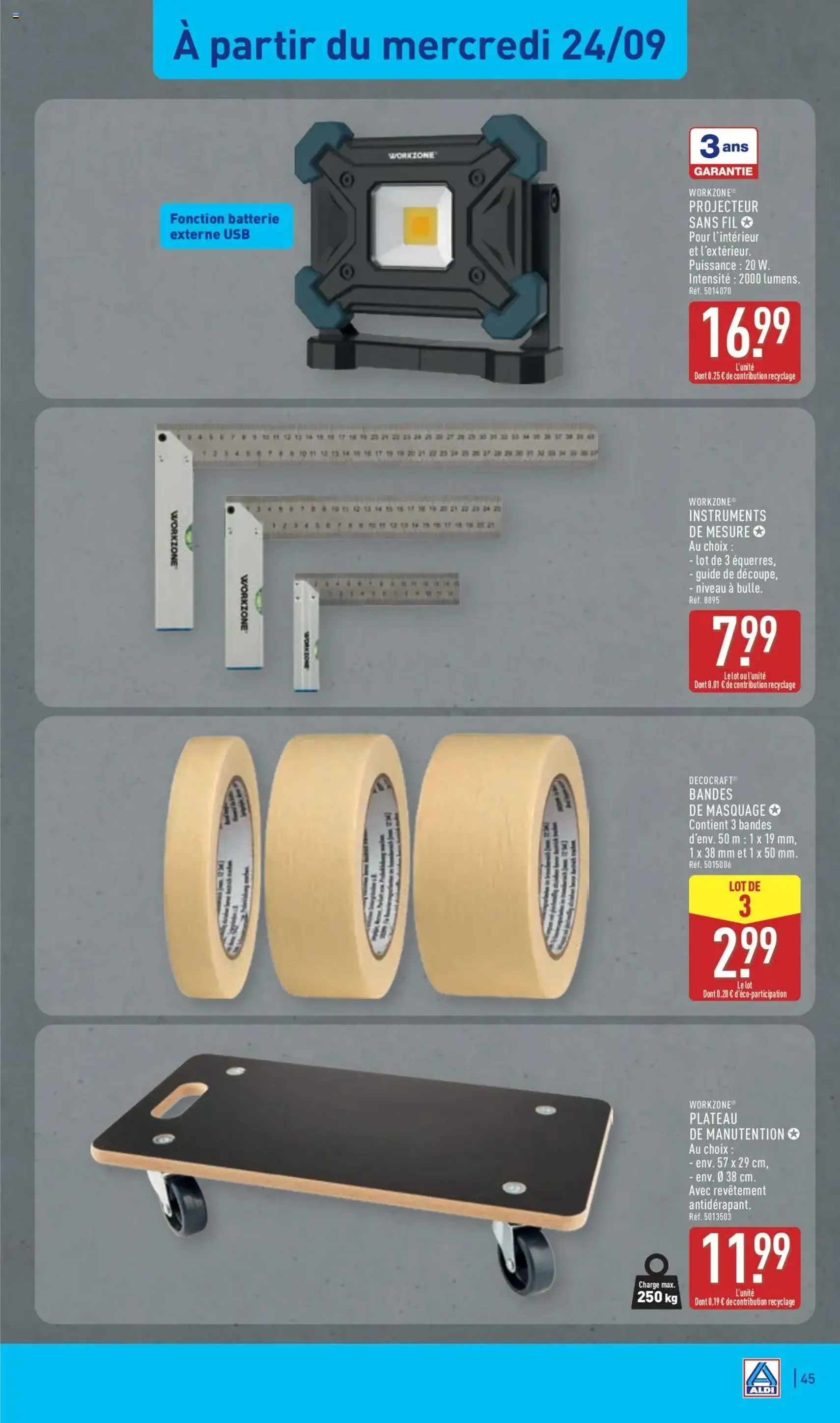 Aldi catalogue semaine 39 - brochure valable à partir du 23/09/2025, page 47 sur 57 Aldi catalogue semaine 39 - brochure valable à partir du 23/09/2025, page 47 sur 57