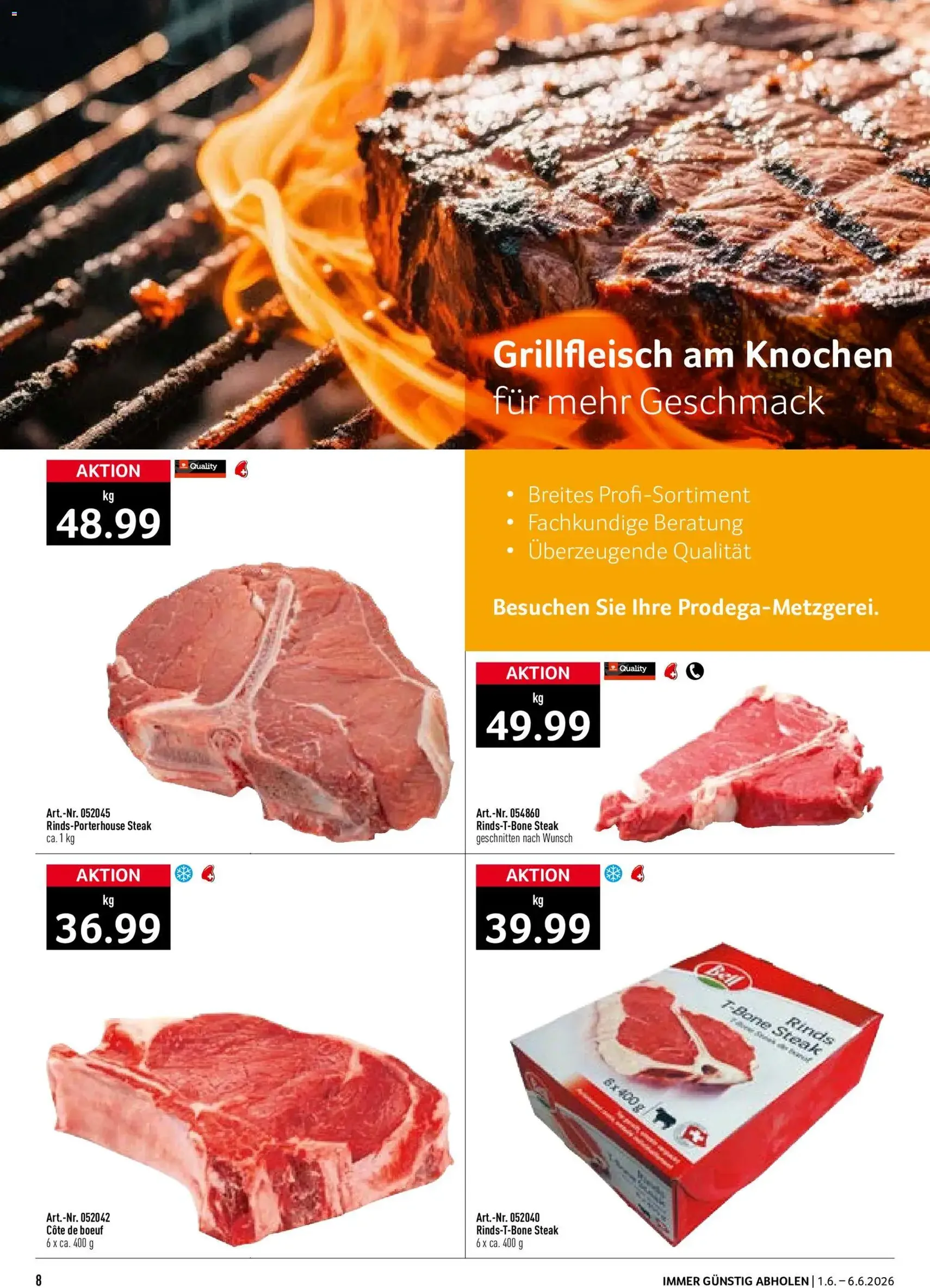 Prodega aktionen - Gültiger Prospekt ab 01.06.2026, Seite 8 von insgesamt 39