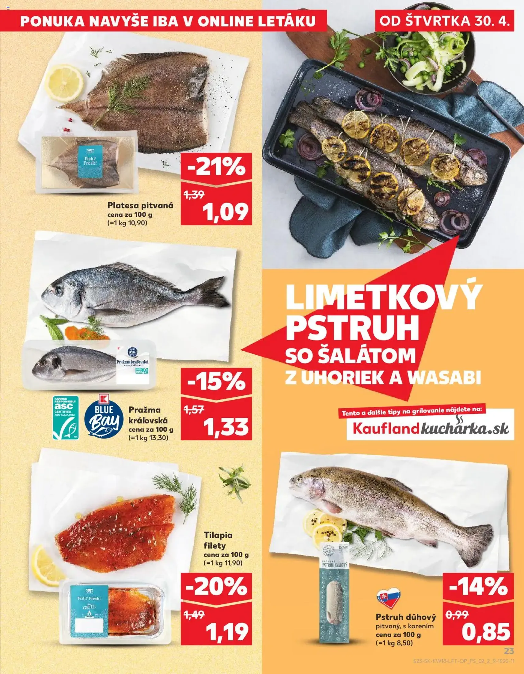 Kaufland leták - platný leták od 30.04.2026 strana 23 z 72