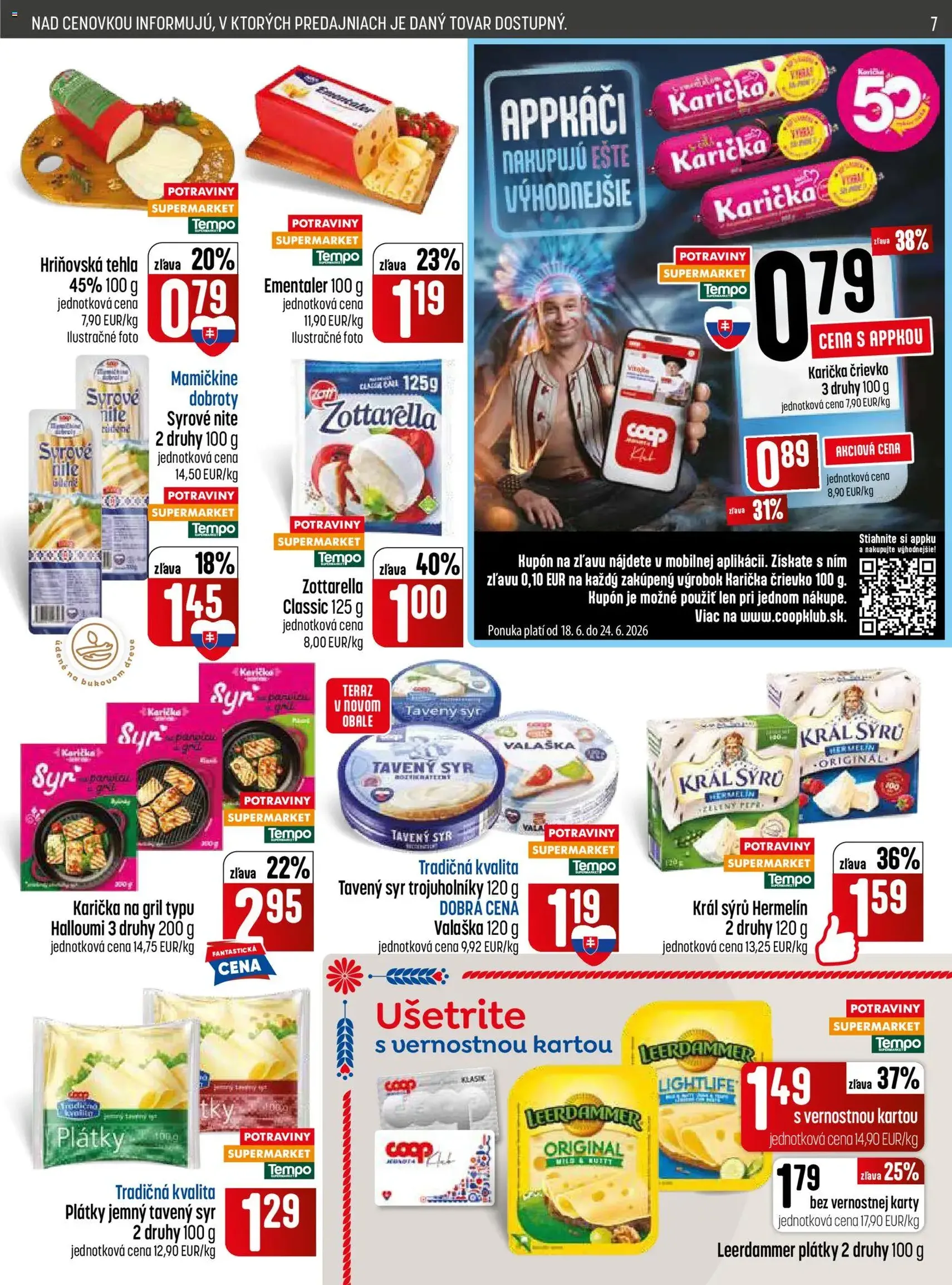 COOP Jednota leták - platný leták od 18.06.2026 strana 7 z 32