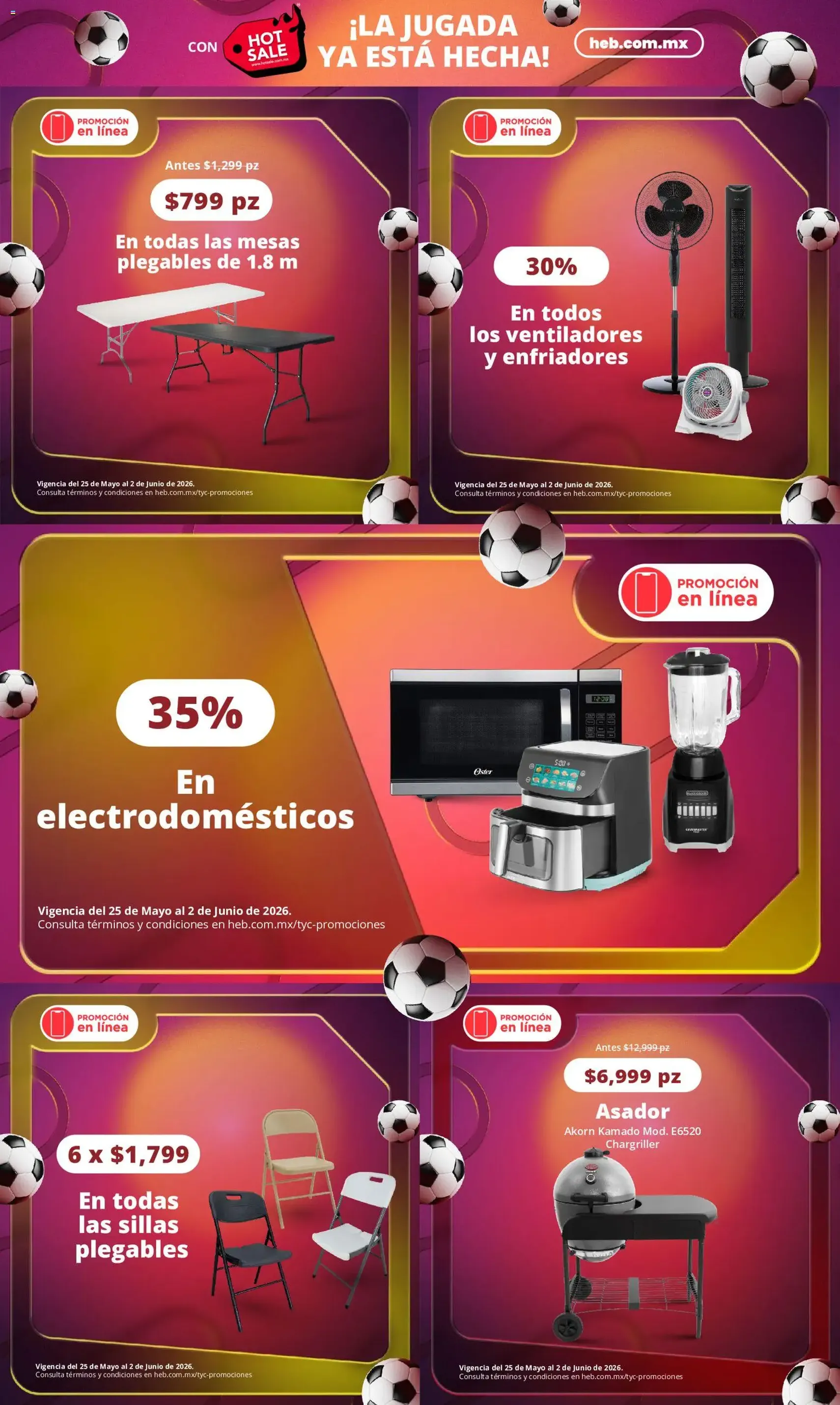 H-E-B Hot Sale - folleto válido desde 25/05/2026 página 4 de 6