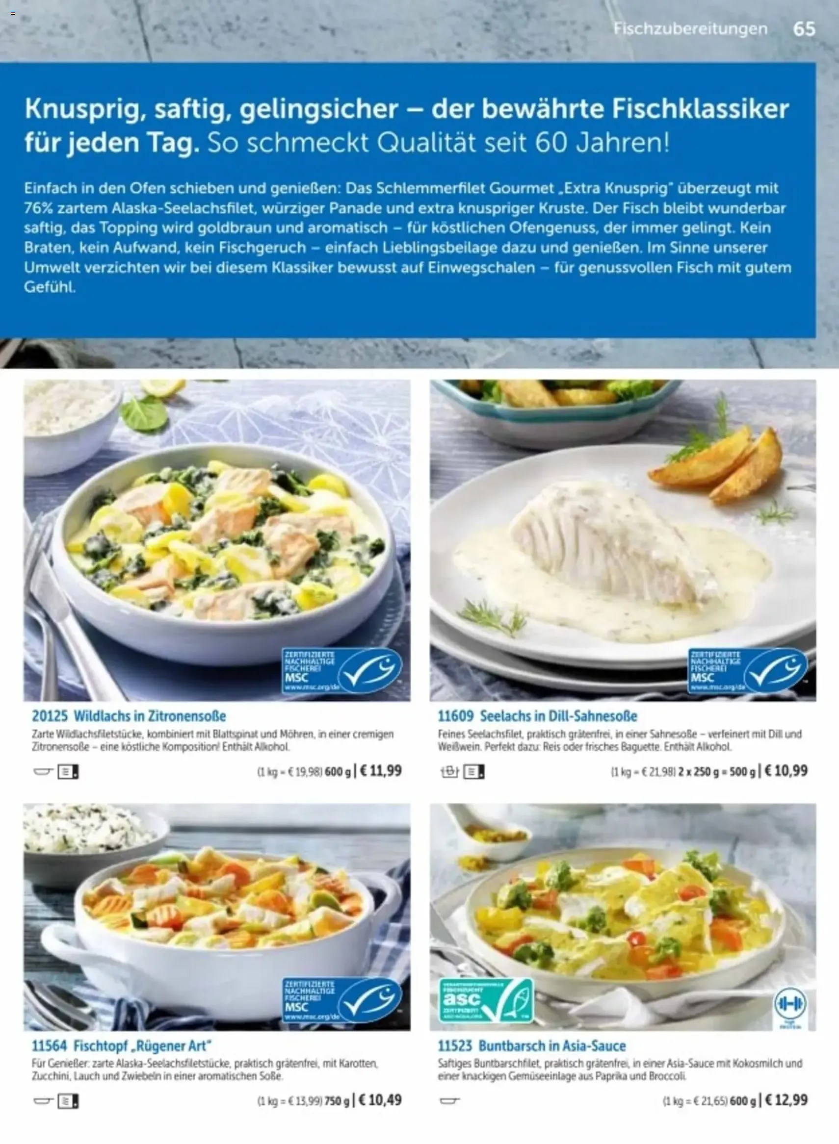 Bofrost Katalog - Gültiger Prospekt ab 06.03.2026, Seite 65 von insgesamt 150
