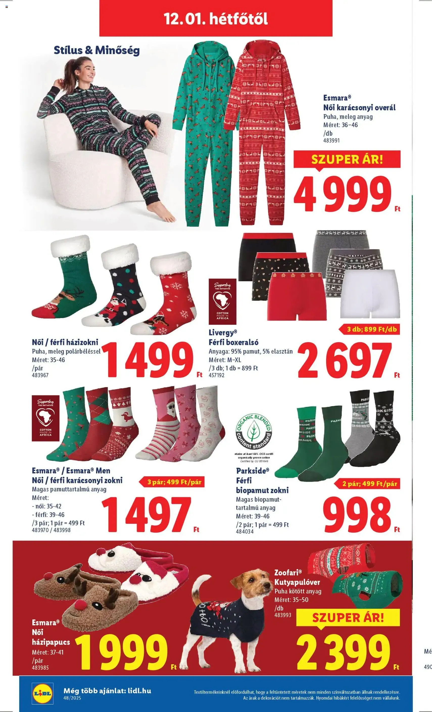 Lidl Akciós újság - 2025.11.27. érvényes szórólap 52 oldal 68 oldalból