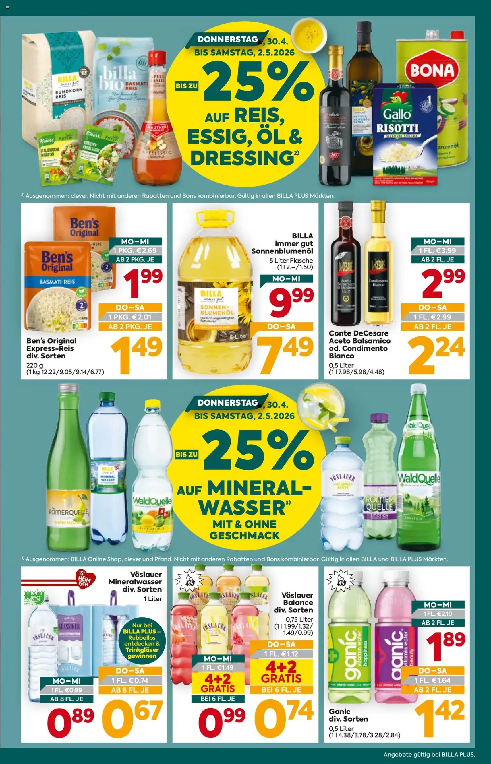 Billa Plus Flugblatt - Gültiger Prospekt ab 30.04.2026, Seite 3 von insgesamt 16