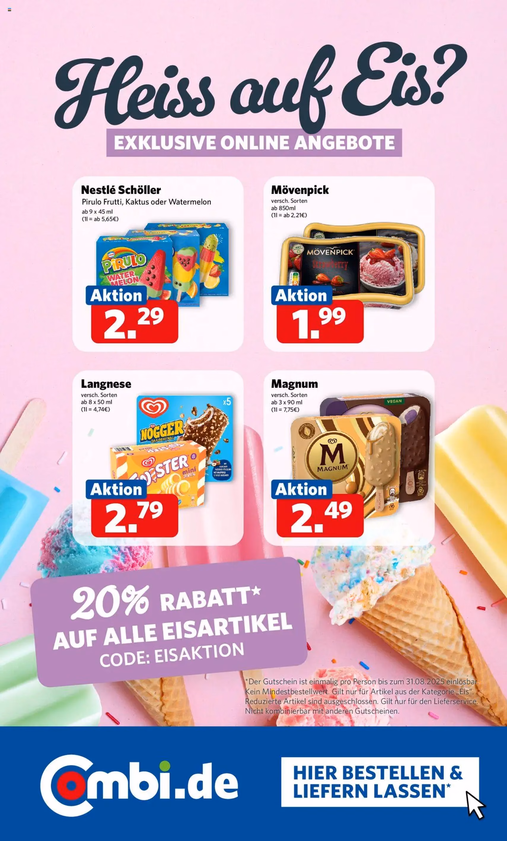 Combi Prospekt - Gültiger Prospekt ab 03.08.2025, Seite 13 von insgesamt 35 Combi Prospekt - Gültiger Prospekt ab 03.08.2025, Seite 13 von insgesamt 35