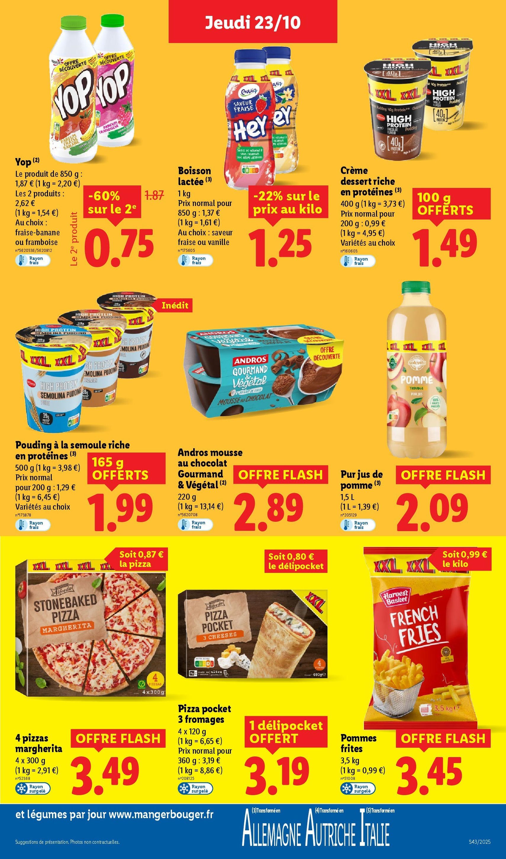 LIDL catalogue semaine 43 - brochure valable à partir du 23/10/2025, page 15 sur 84 LIDL catalogue semaine 43 - brochure valable à partir du 23/10/2025, page 15 sur 84