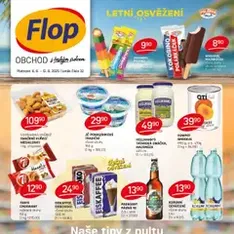 Flop leták - náhled letáku platný od 06.08.2025