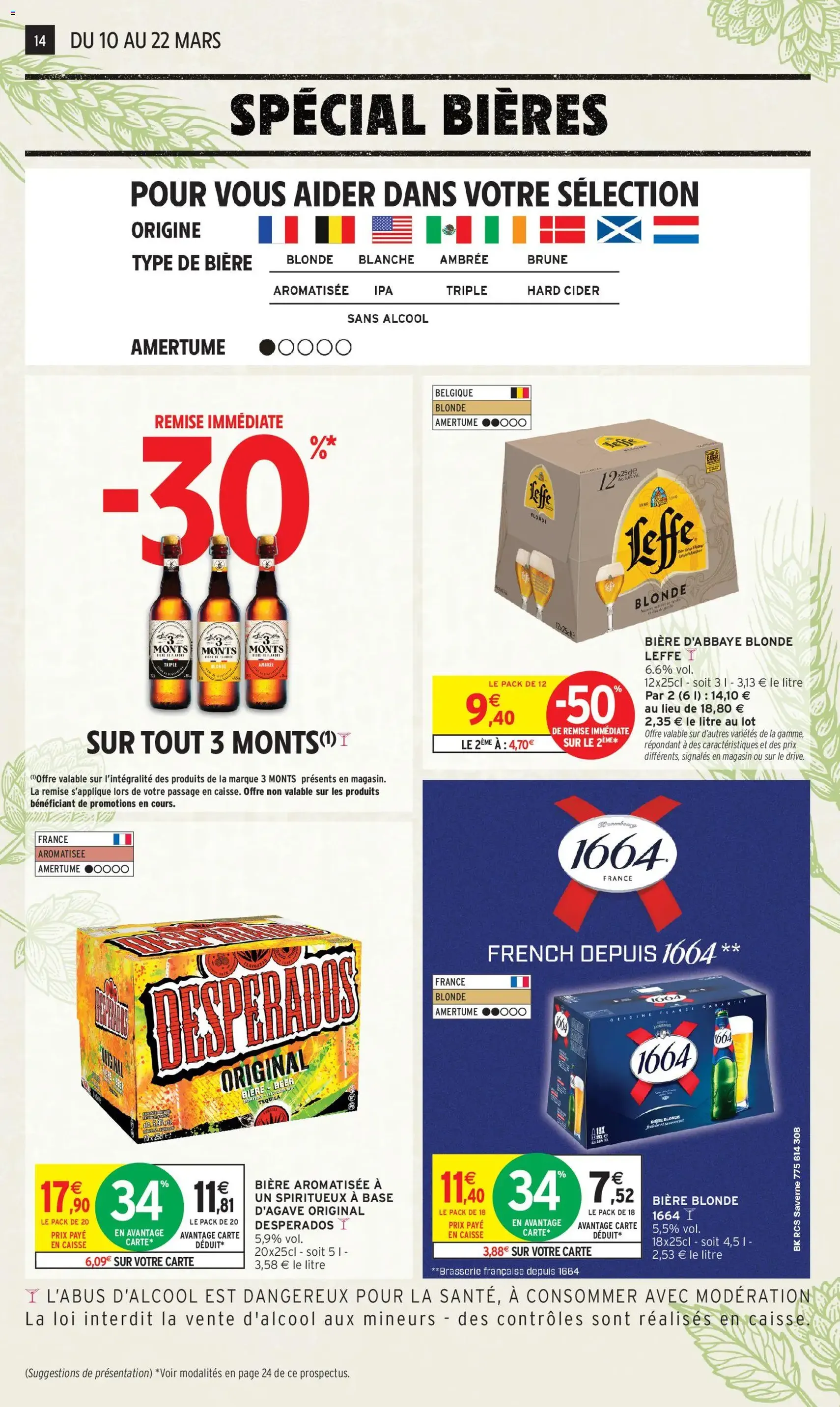 Intermarché catalogue semaine 11 - brochure valable à partir du 10/03/2026, page 14 sur 40