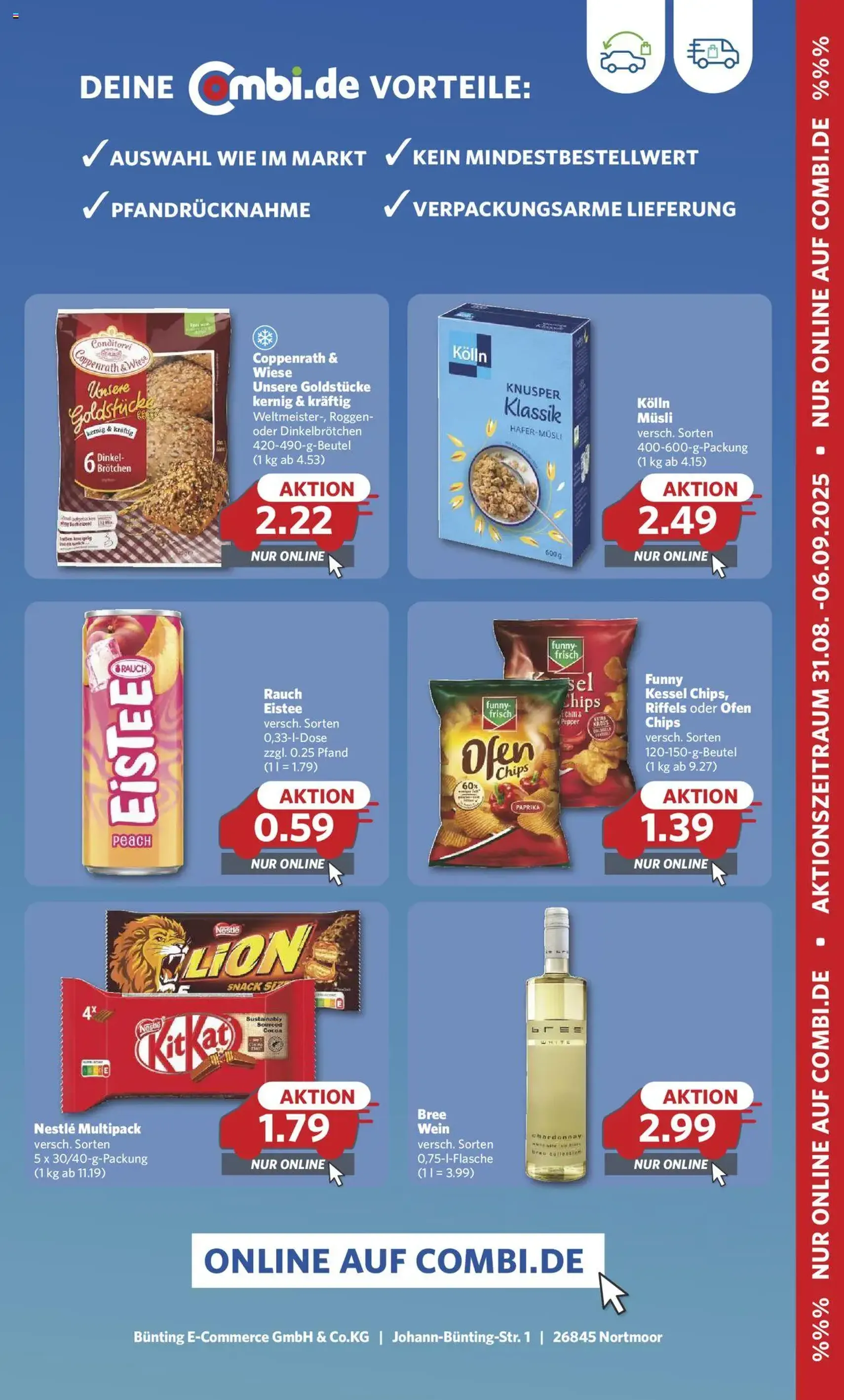 Combi Prospekt - Gültiger Prospekt ab 01.09.2025, Seite 19 von insgesamt 35