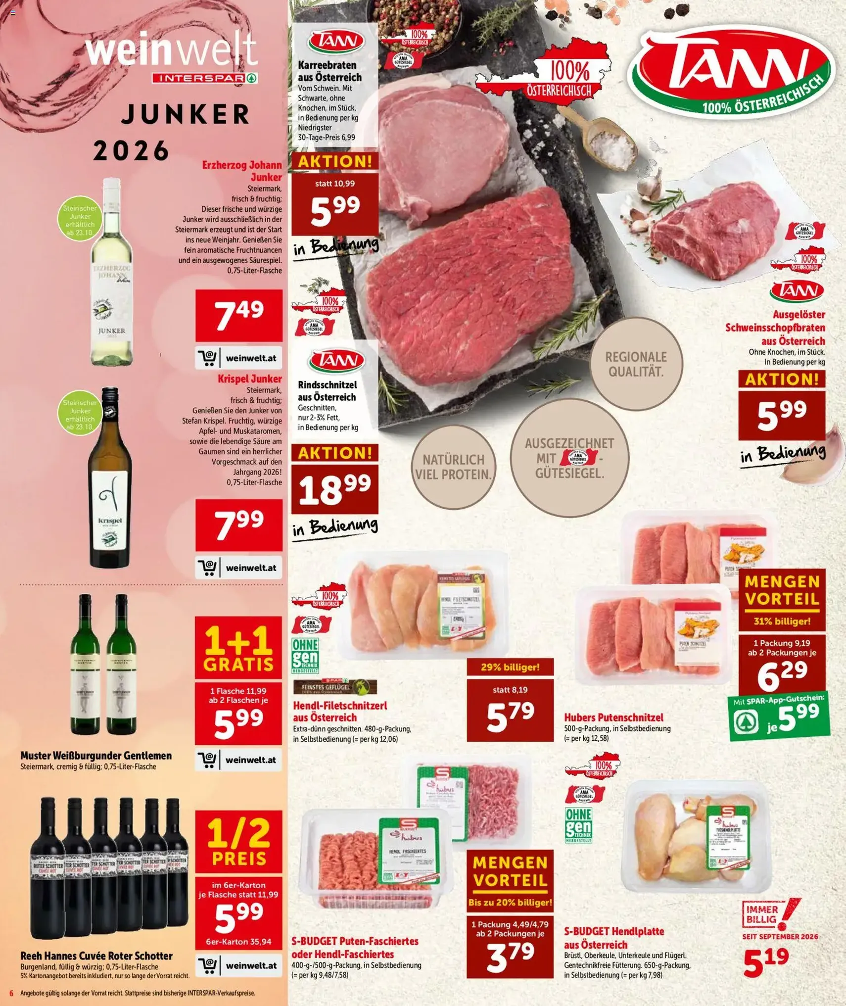 Interspar Flugblatt - Gültiger Prospekt ab 22.10.2026, Seite 7 von insgesamt 25