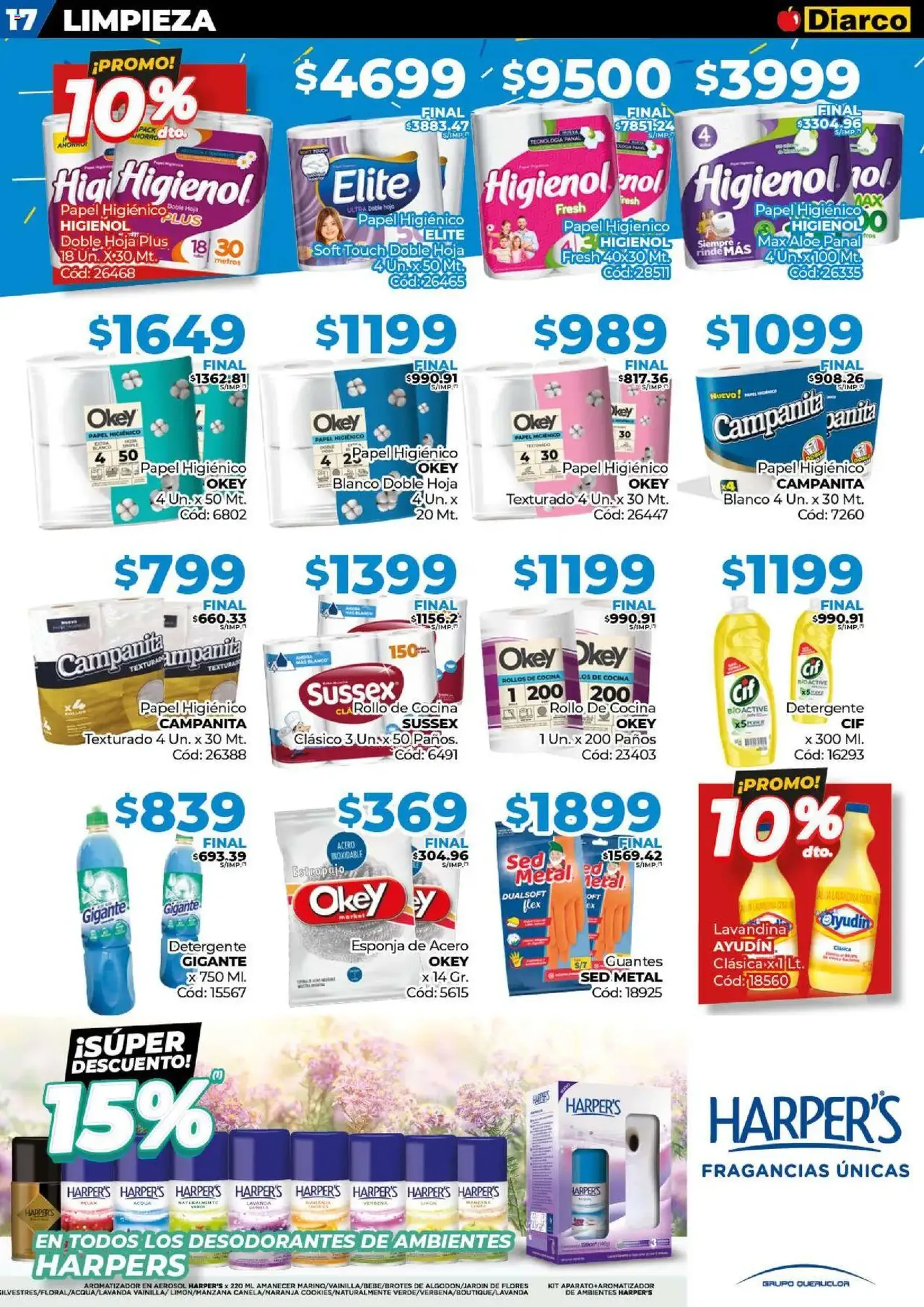 Diarco ofertas - folleto válido desde 21/07/2025 página 17 de 22 Diarco ofertas - folleto válido desde 21/07/2025 página 17 de 22