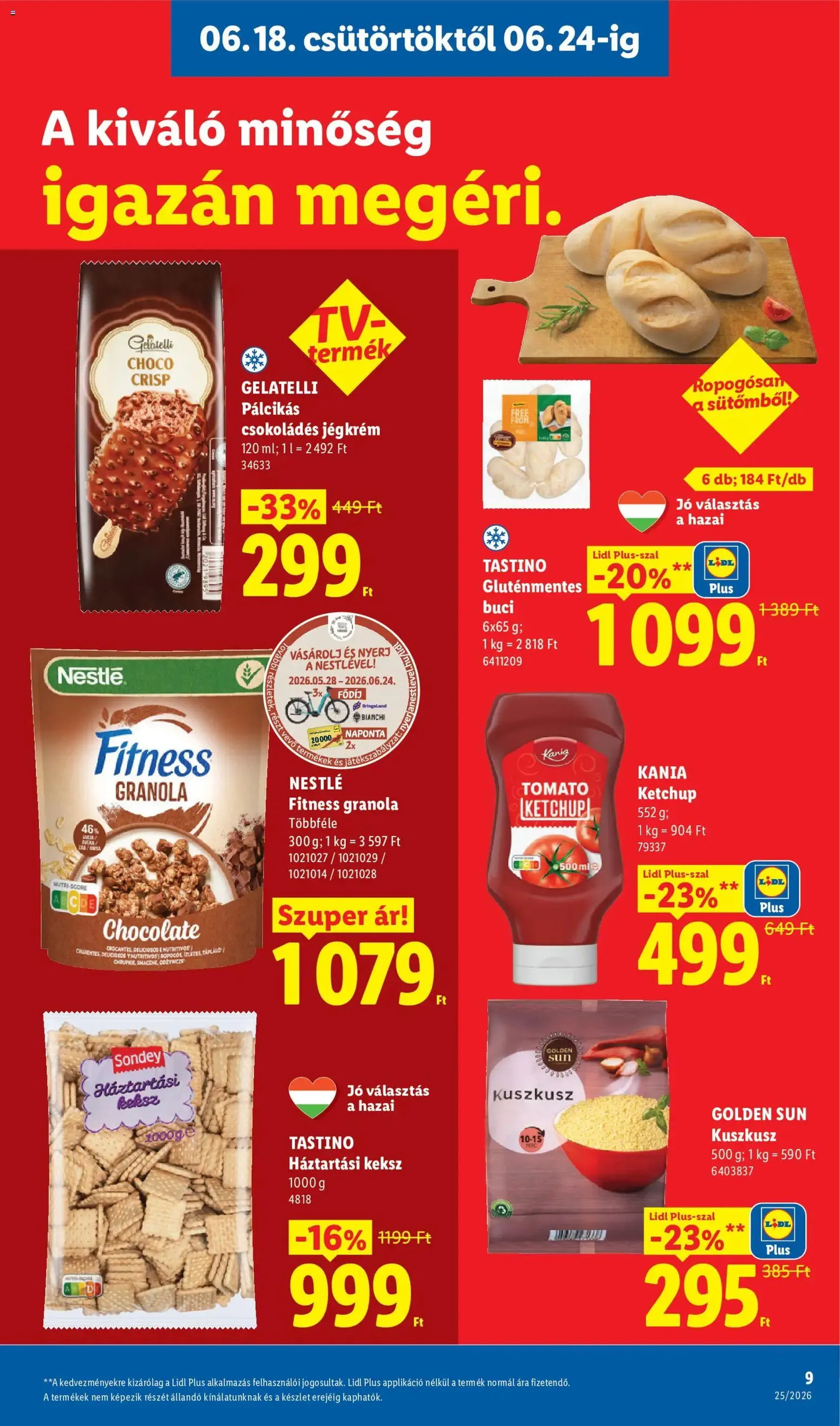 Lidl akciós újság - 2026.06.18. érvényes szórólap 9 oldal 78 oldalból
