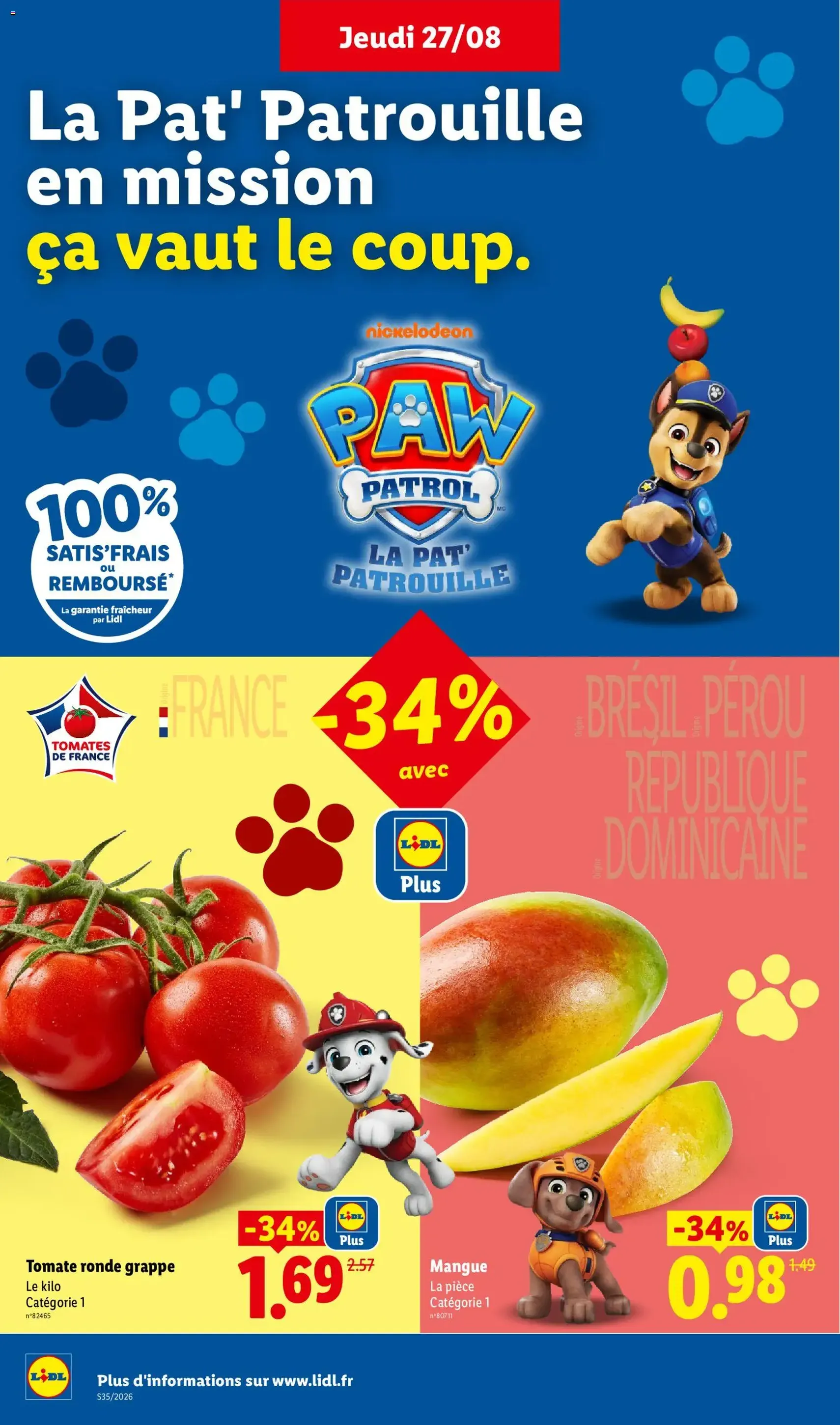 LIDL catalogue - brochure valable à partir du 27/08/2026, page 2 sur 61