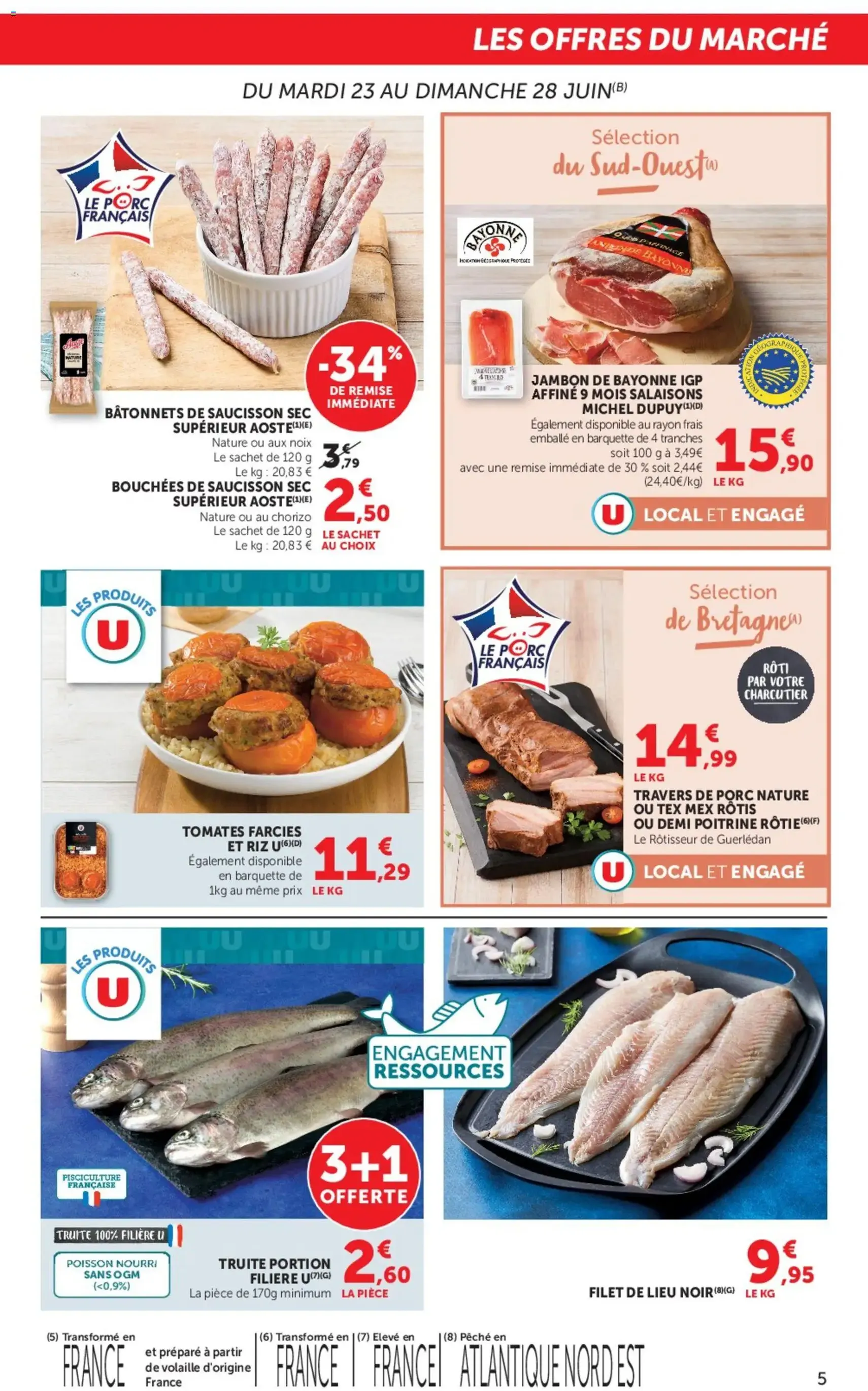 U Express catalogue - brochure valable à partir du 23/06/2026, page 5 sur 18
