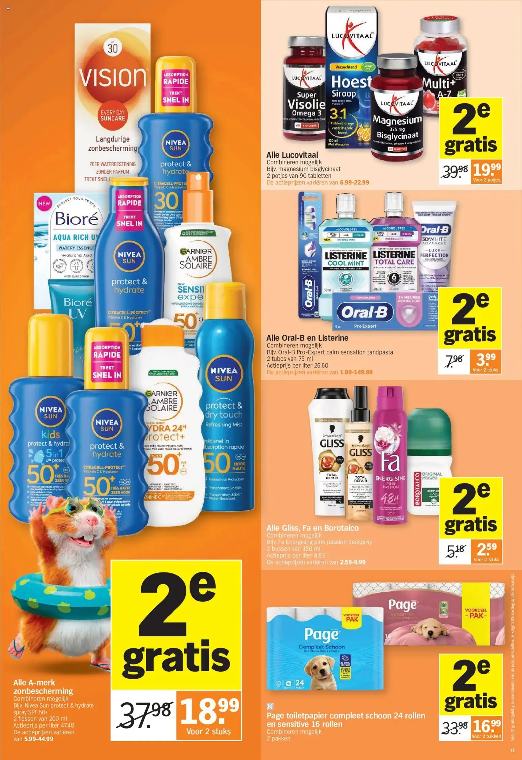 Albert Heijn Folder week / de la semaine 27 - geldige folder vanaf 29/06/2026 pagina 11 van 14
