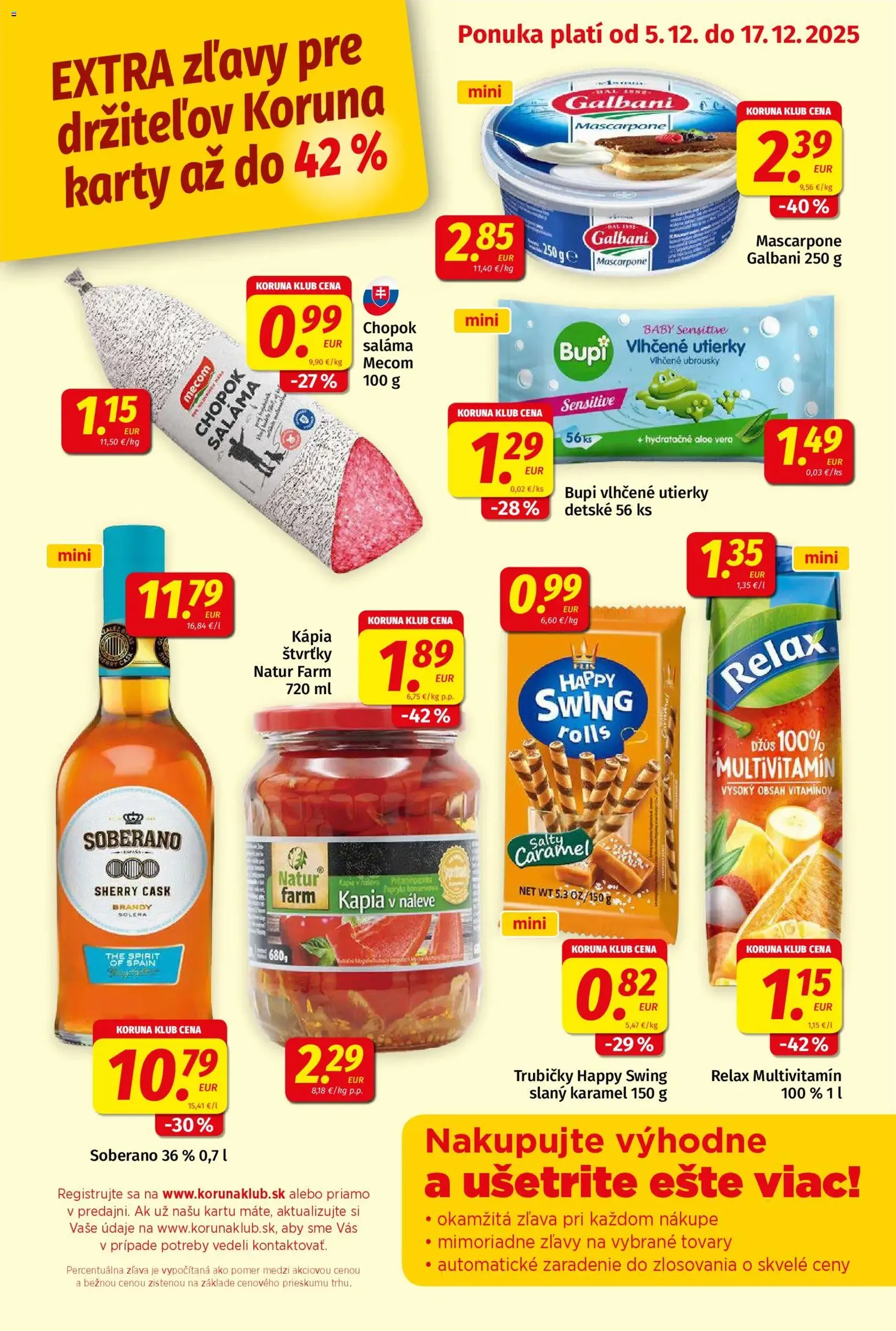 Koruna leták - platný leták od 05.12.2025 strana 9 z 28