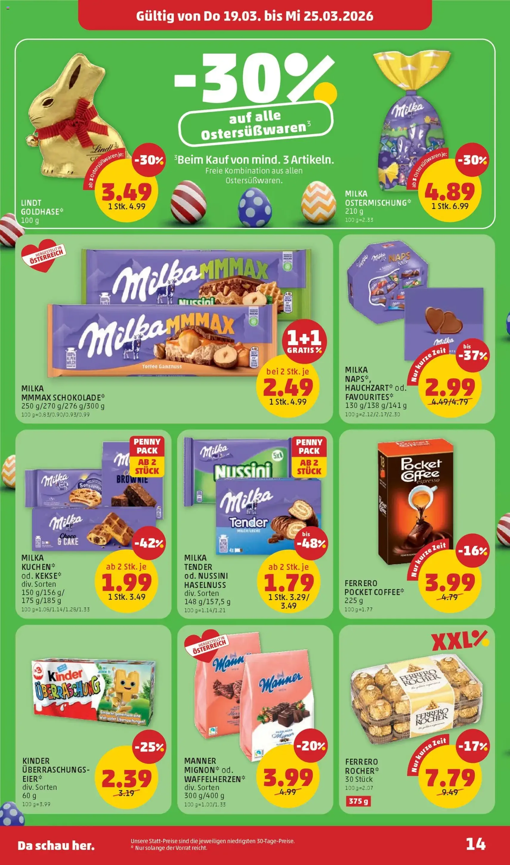 Penny Markt - Flugblatt - Gültiger Prospekt ab 19.03.2026, Seite 14 von insgesamt 32