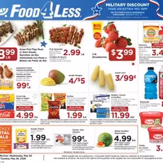Food 4 Less Weekly Ad - Flyer preview valid from 05/20/2026