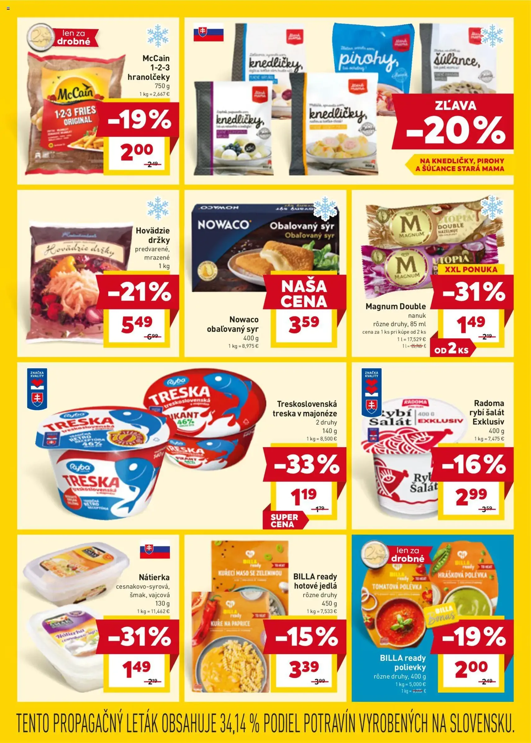 Billa leták - platný leták od 07.04.2026 strana 13 z 31