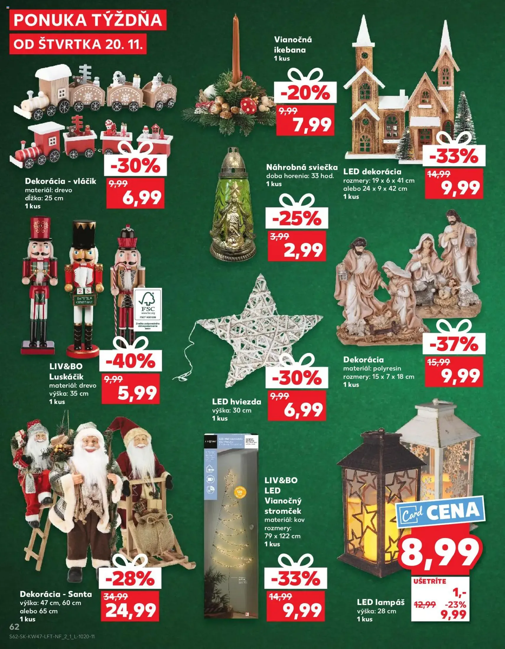 Kaufland SK Akciós újság - 2025.11.20. érvényes szórólap 62 oldal 80 oldalból