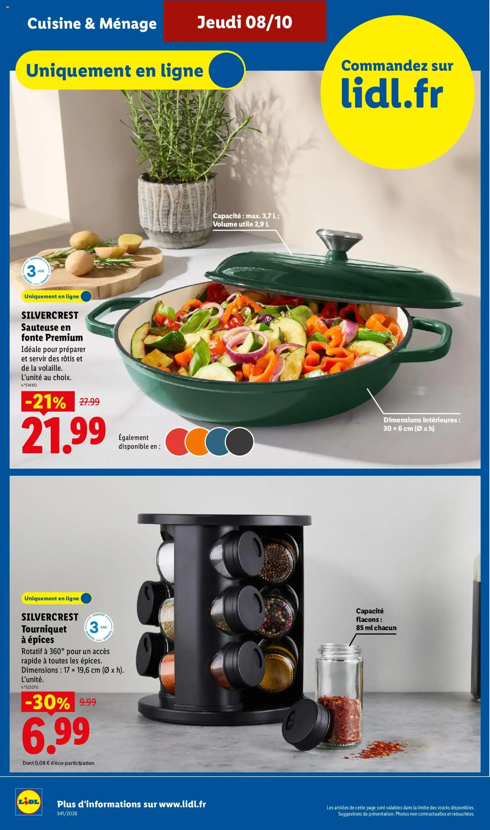 LIDL catalogue - brochure valable à partir du 08/10/2026, page 30 sur 61