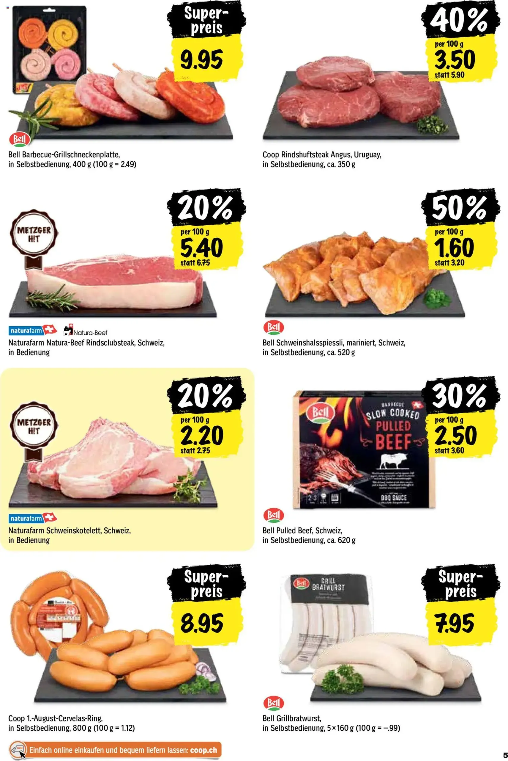 Coop aktionen - Gültiger Prospekt ab 16.07.2026, Seite 5 von insgesamt 24