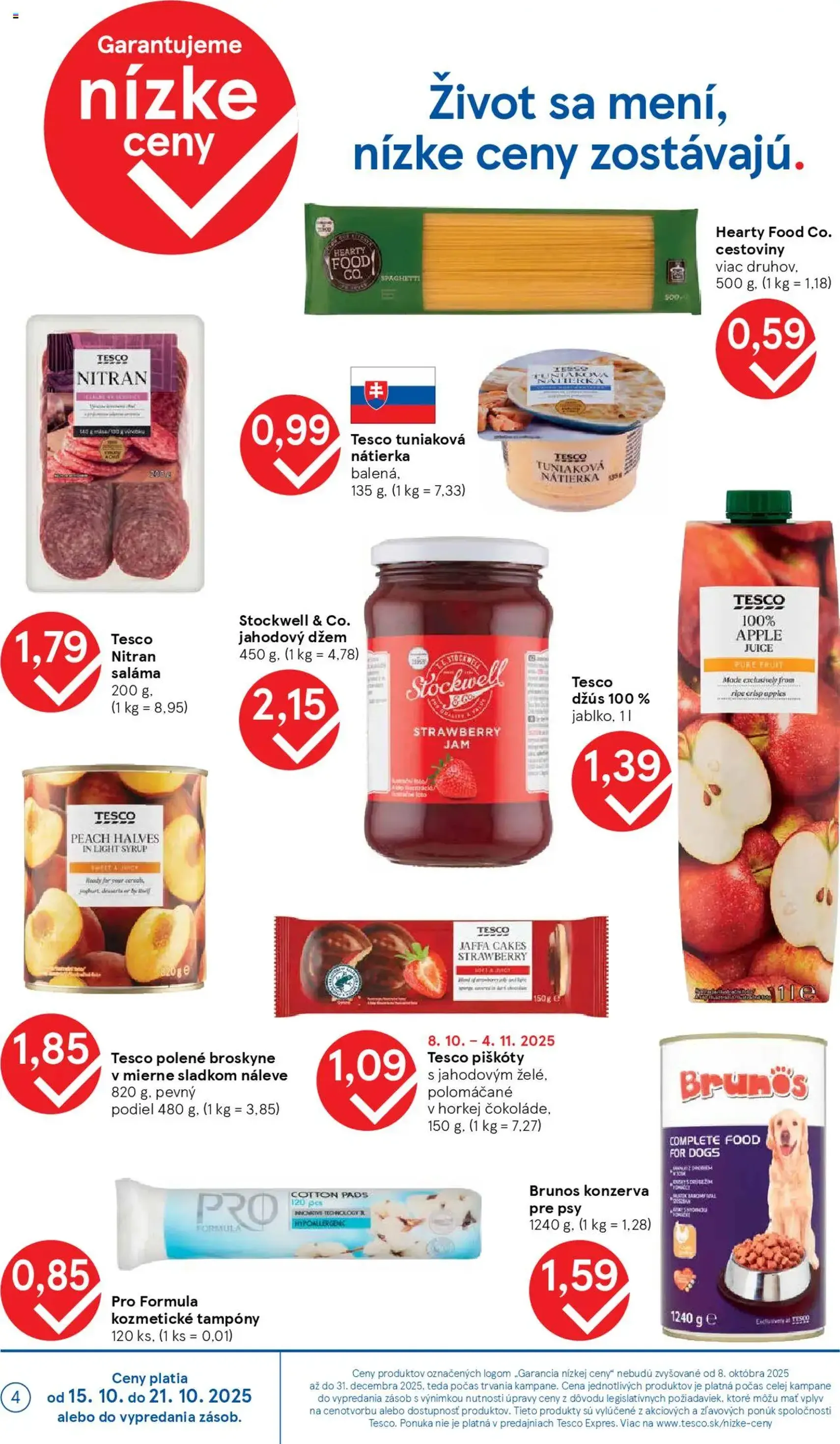 Tesco Hypermarket - leták - platný leták od 15.10.2025 strana 4 z 42