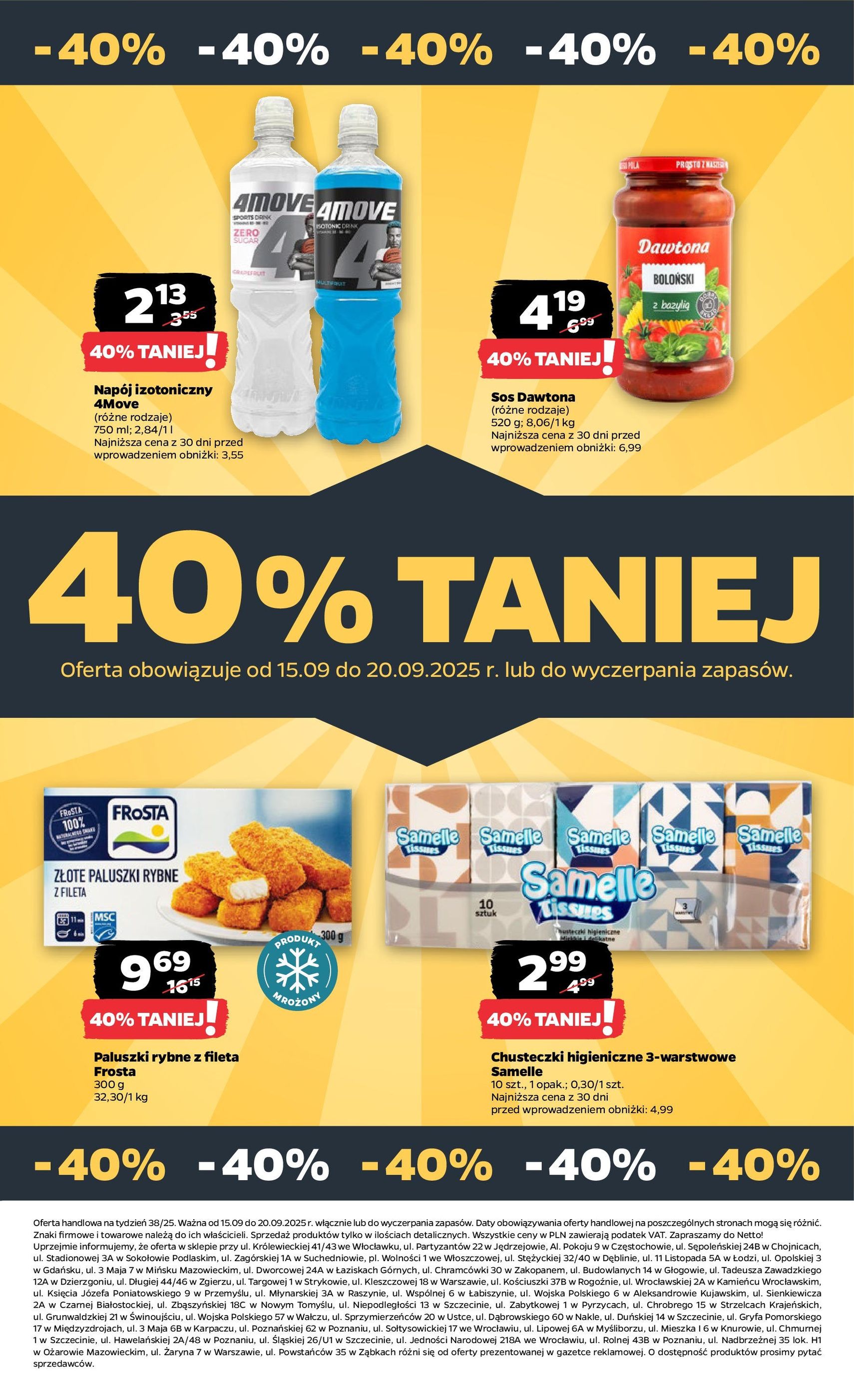 Netto gazetka - Spożywcza - ważny gazetka od 15.09.2025 strona 29 z 34 Netto gazetka - Spożywcza - ważny gazetka od 15.09.2025 strona 29 z 34