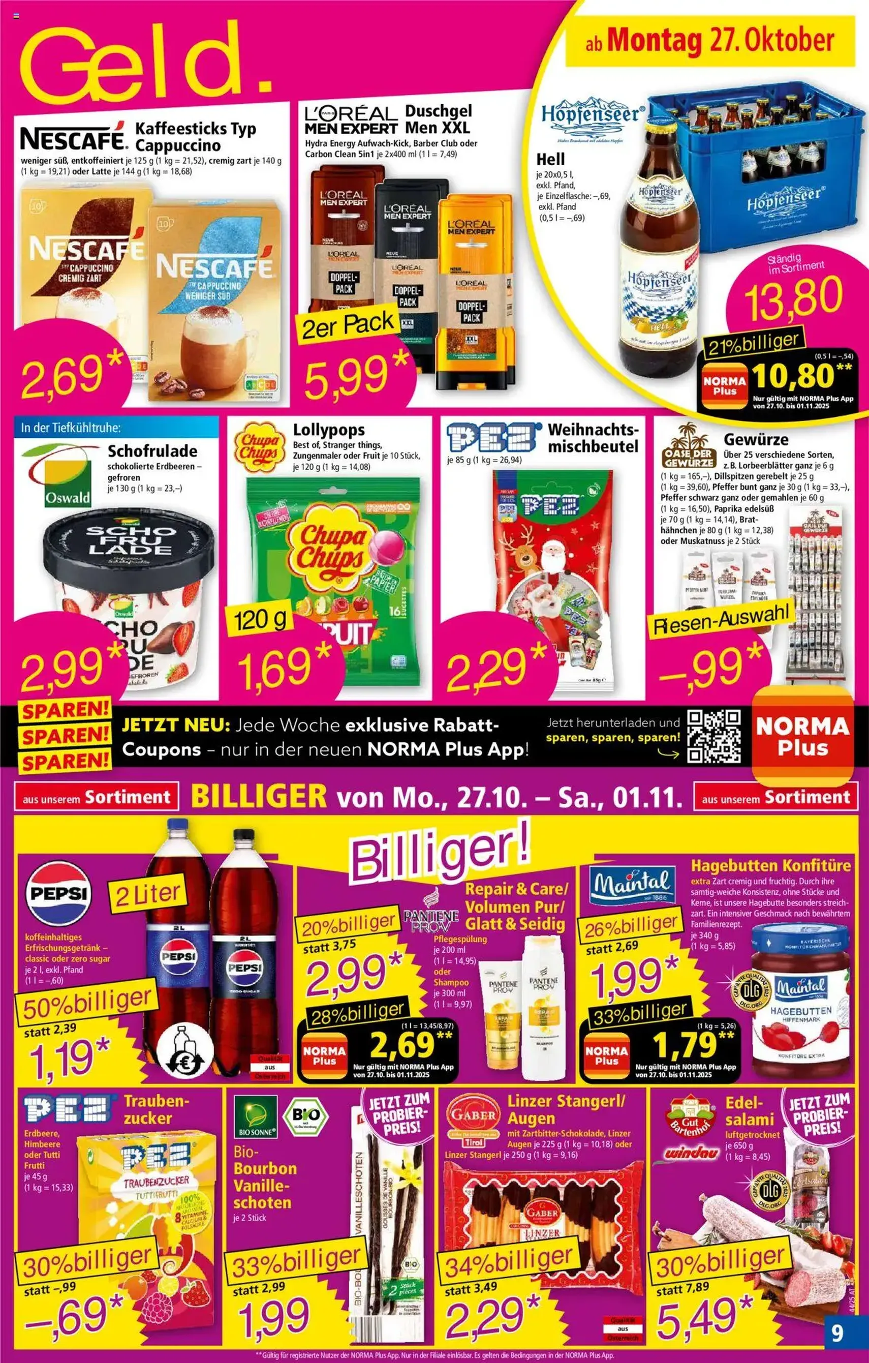 Norma Flugblatt - Gültiger Prospekt ab 27.10.2025, Seite 10 von insgesamt 19 Norma Flugblatt - Gültiger Prospekt ab 27.10.2025, Seite 10 von insgesamt 19