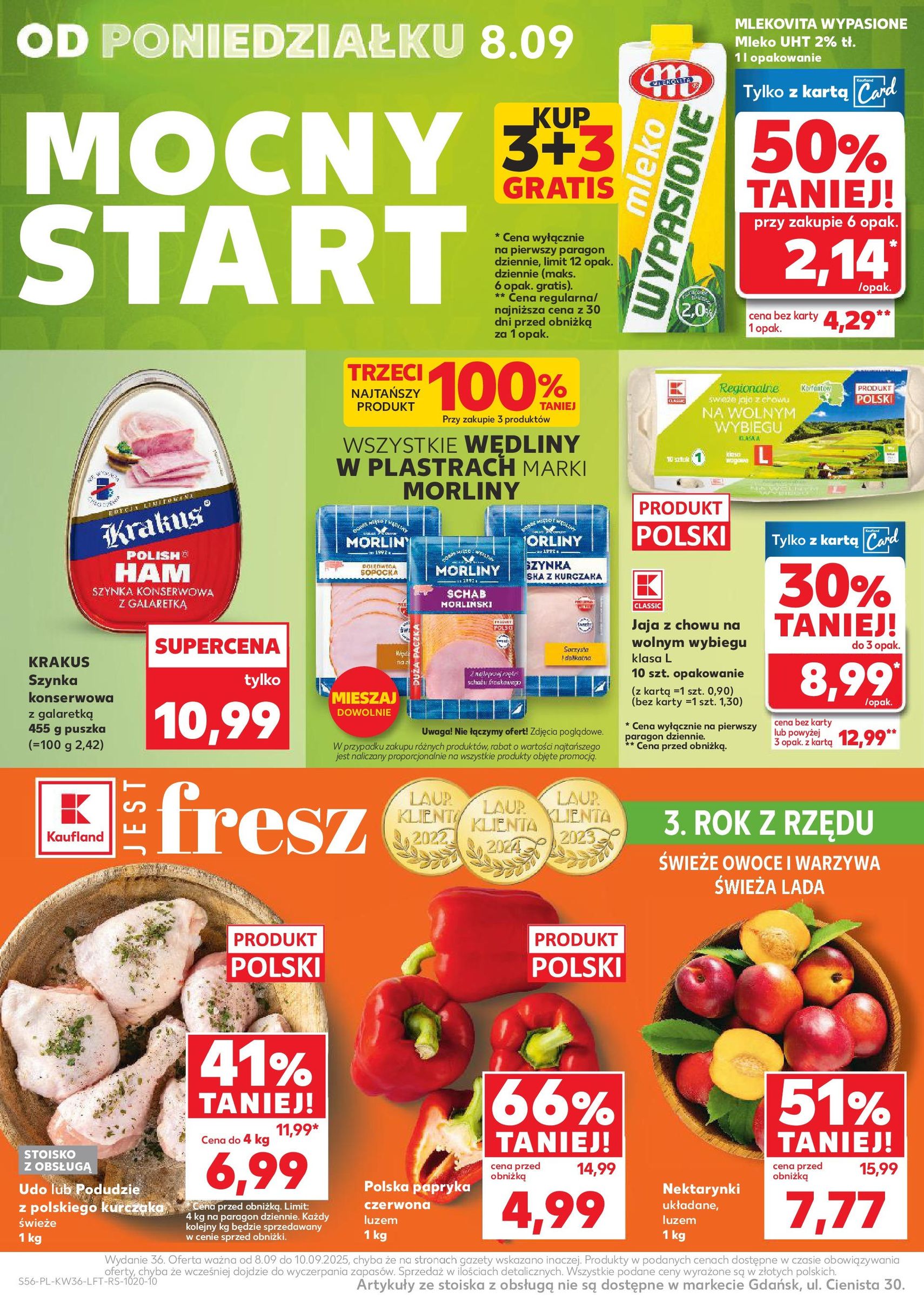 Kaufland gazetka - ważny gazetka od 04.09.2025 strona 56 z 57 Kaufland gazetka - ważny gazetka od 04.09.2025 strona 56 z 57