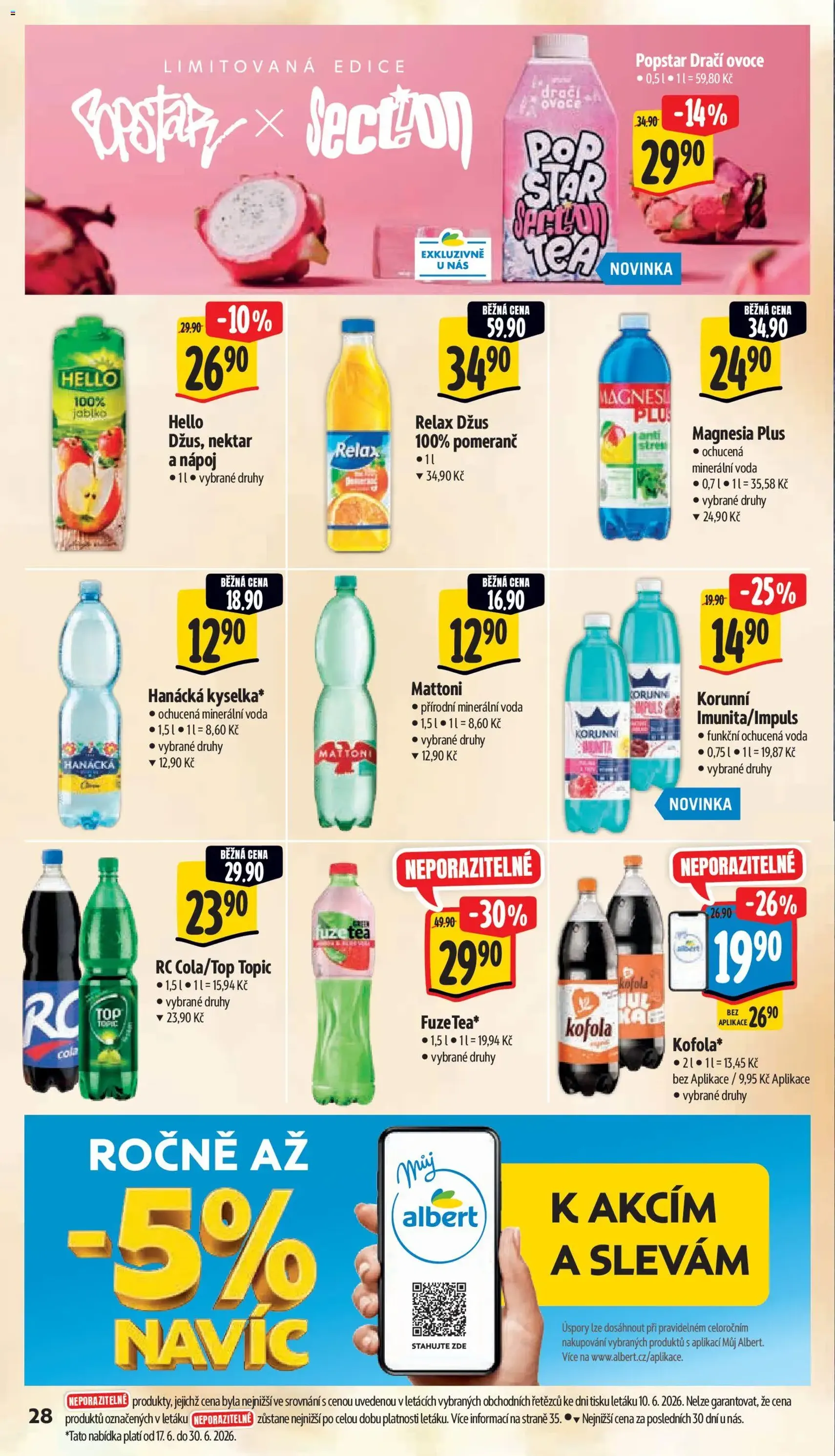 Albert leták - Hypermarket - platný leták od 17.06.2026 strana 38 z 55