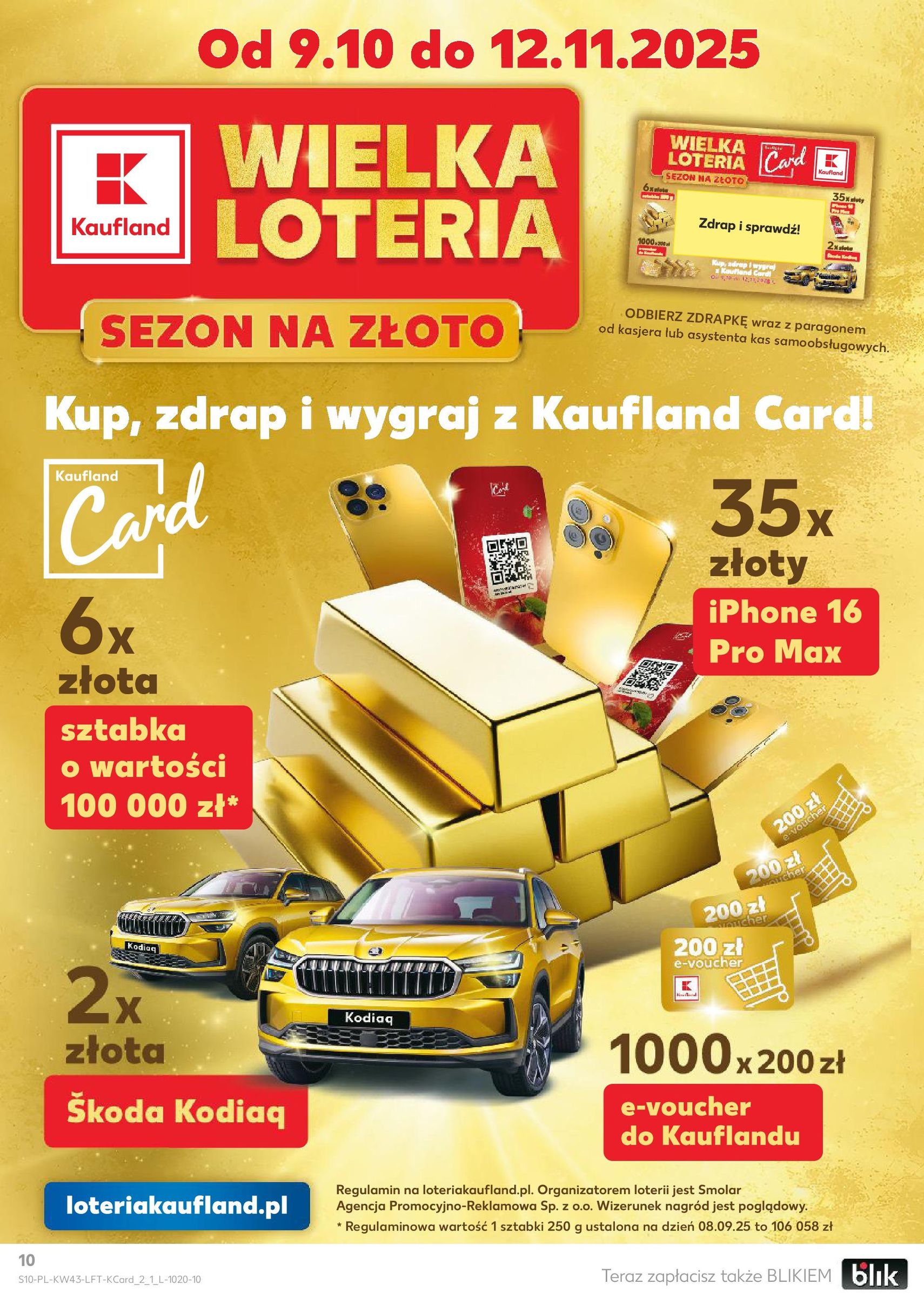 Kaufland gazetka - ważny gazetka od 23.10.2025 strona 10 z 67 Kaufland gazetka - ważny gazetka od 23.10.2025 strona 10 z 67