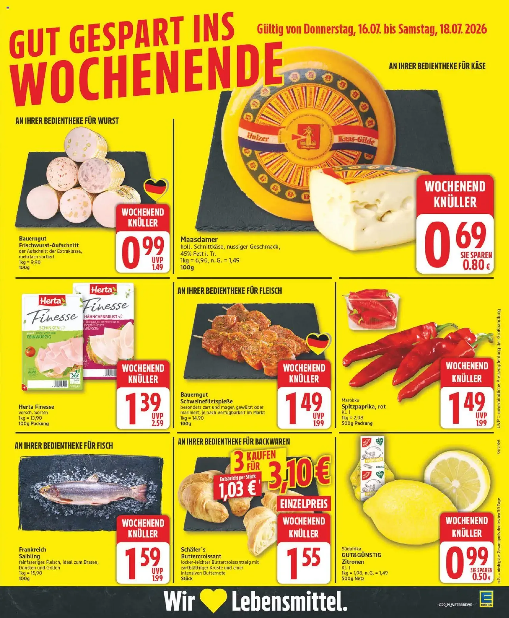 Edeka Prospekt - Gültiger Prospekt ab 13.07.2026, Seite 26 von insgesamt 29