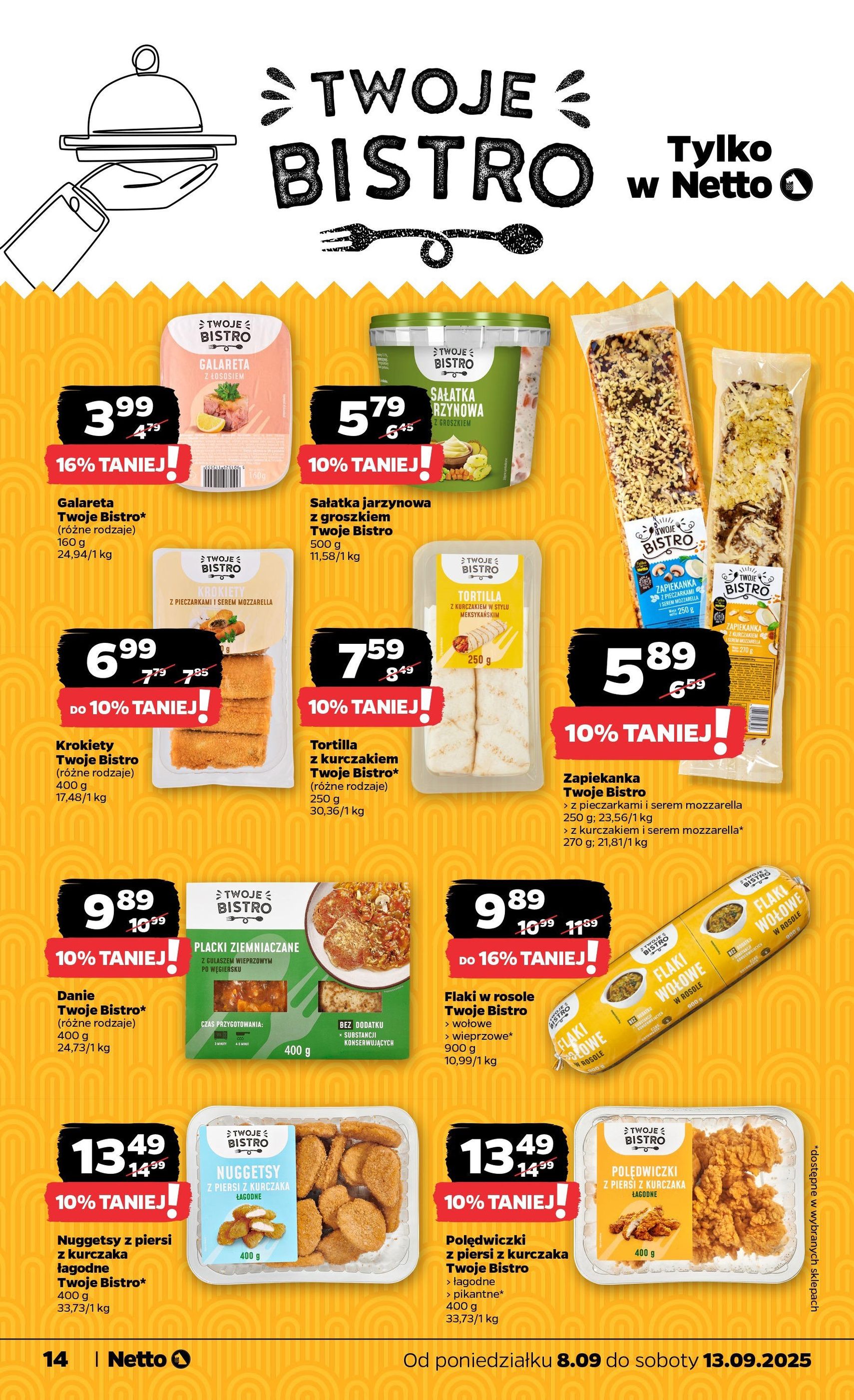 Netto gazetka - Spożywcza - ważny gazetka od 08.09.2025 strona 14 z 30 Netto gazetka - Spożywcza - ważny gazetka od 08.09.2025 strona 14 z 30
