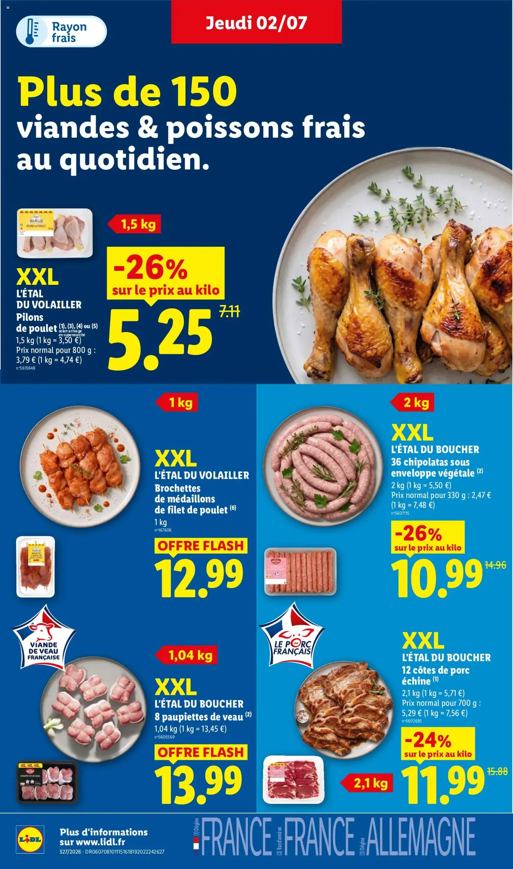 LIDL catalogue - brochure valable à partir du 02/07/2026, page 6 sur 62