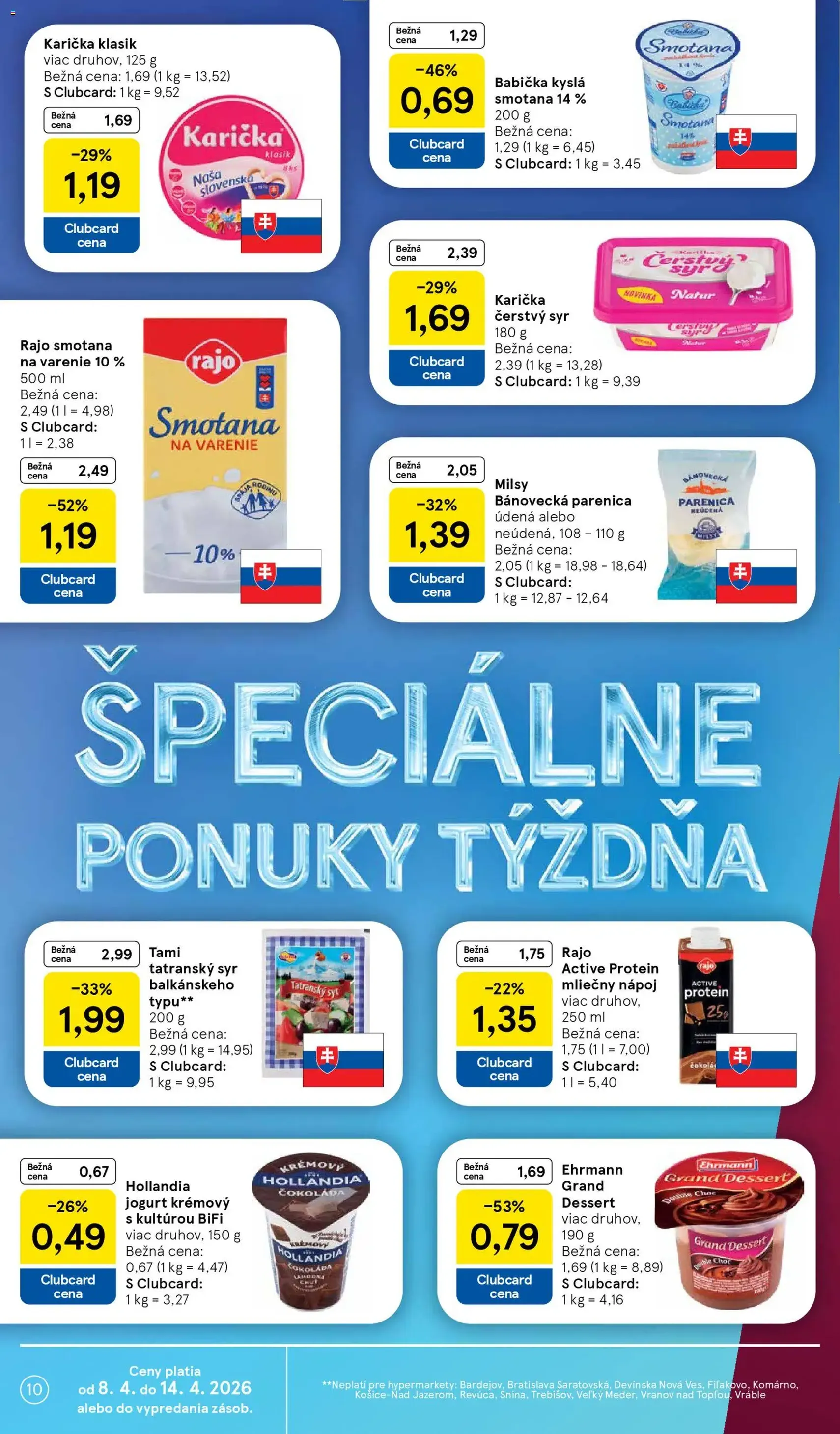 Tesco Hypermarket - leták - platný leták od 08.04.2026 strana 10 z 43