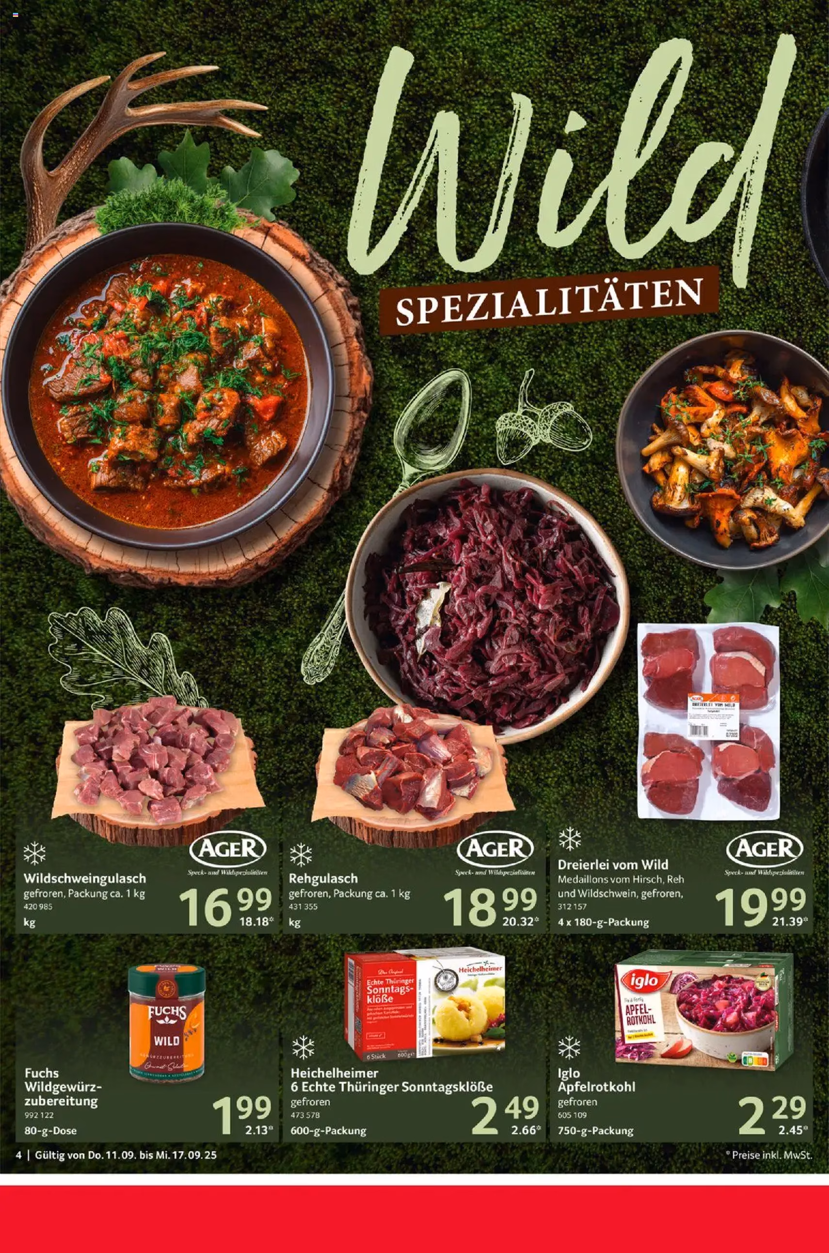 Selgros Prospekt - Gültiger Prospekt ab 11.09.2025, Seite 4 von insgesamt 28 Selgros Prospekt - Gültiger Prospekt ab 11.09.2025, Seite 4 von insgesamt 28