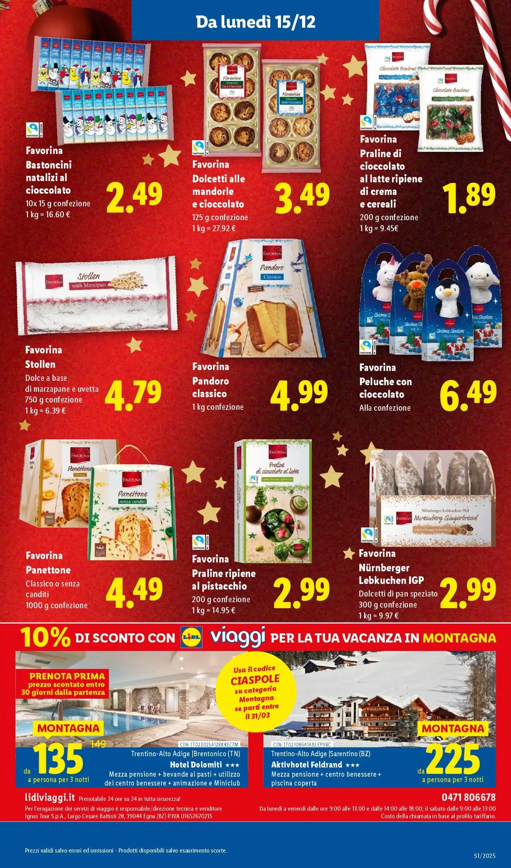 Volantino Lidl - volantino valido dal 15/12/2025 pagina 25 di 60
