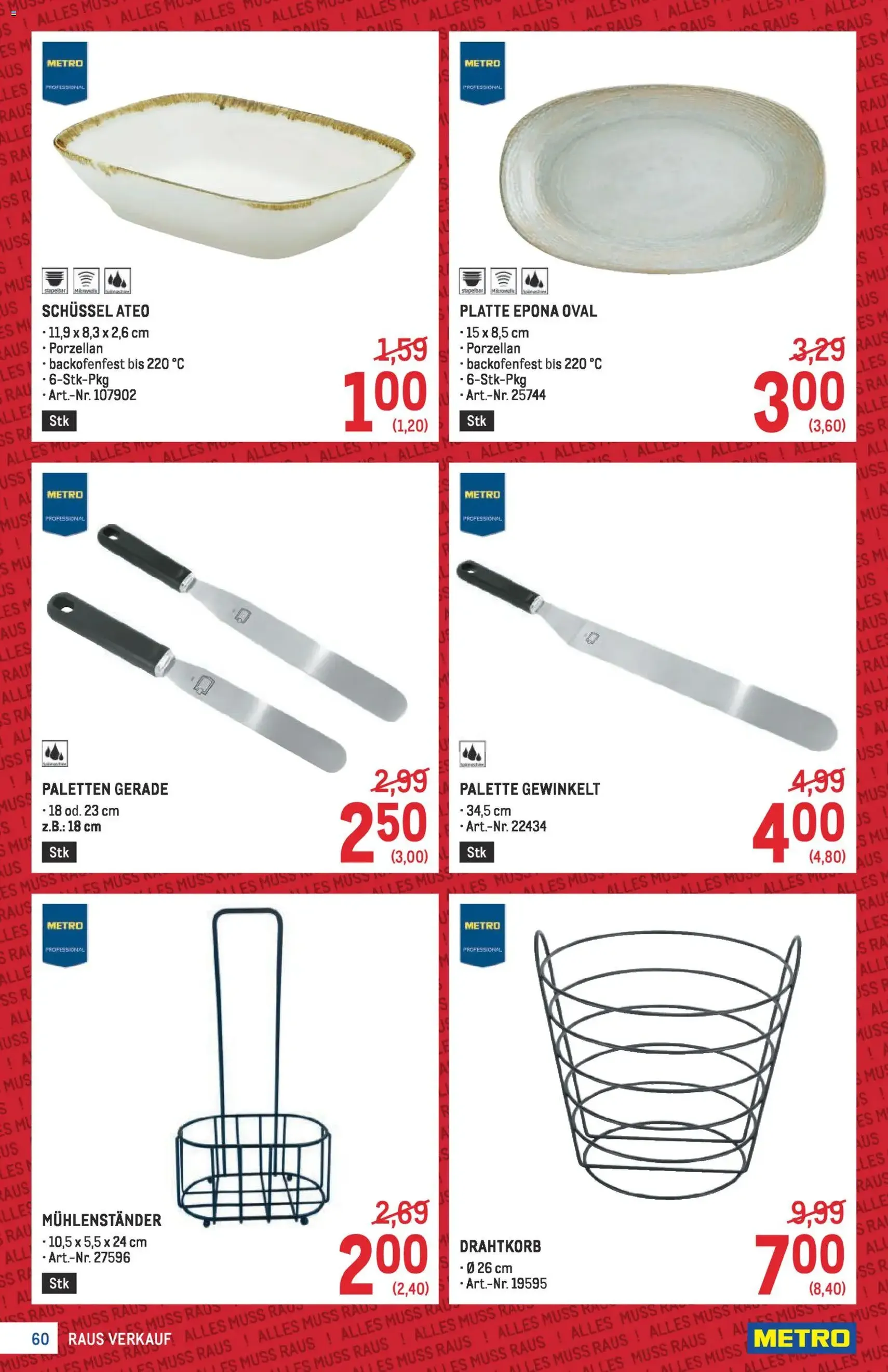 Metro Profi - Gültiger Prospekt ab 08.01.2026, Seite 60 von insgesamt 64