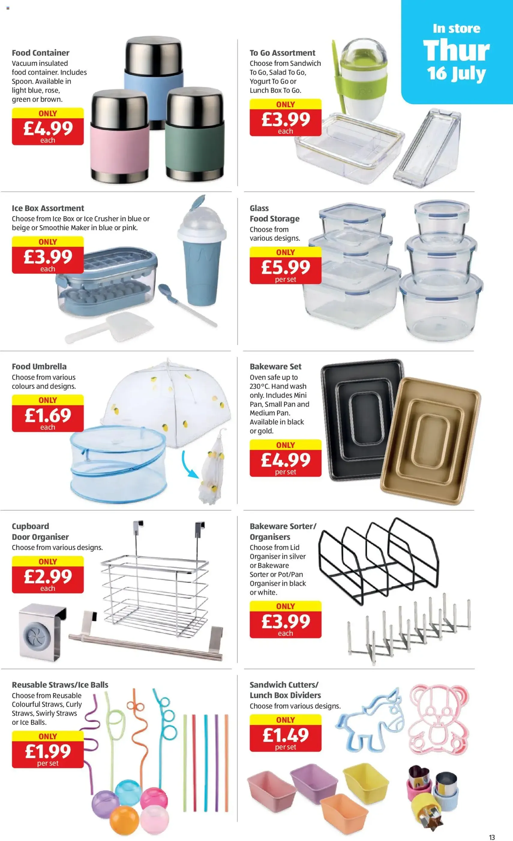 Weekly offers Aldi - valid flyer from 13/07/2026, page 13 of 20