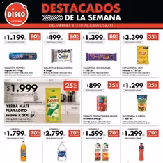 Vista previa del folleto Disco - Destacados - Ofertas I Nacional válido desde 02/11/2025